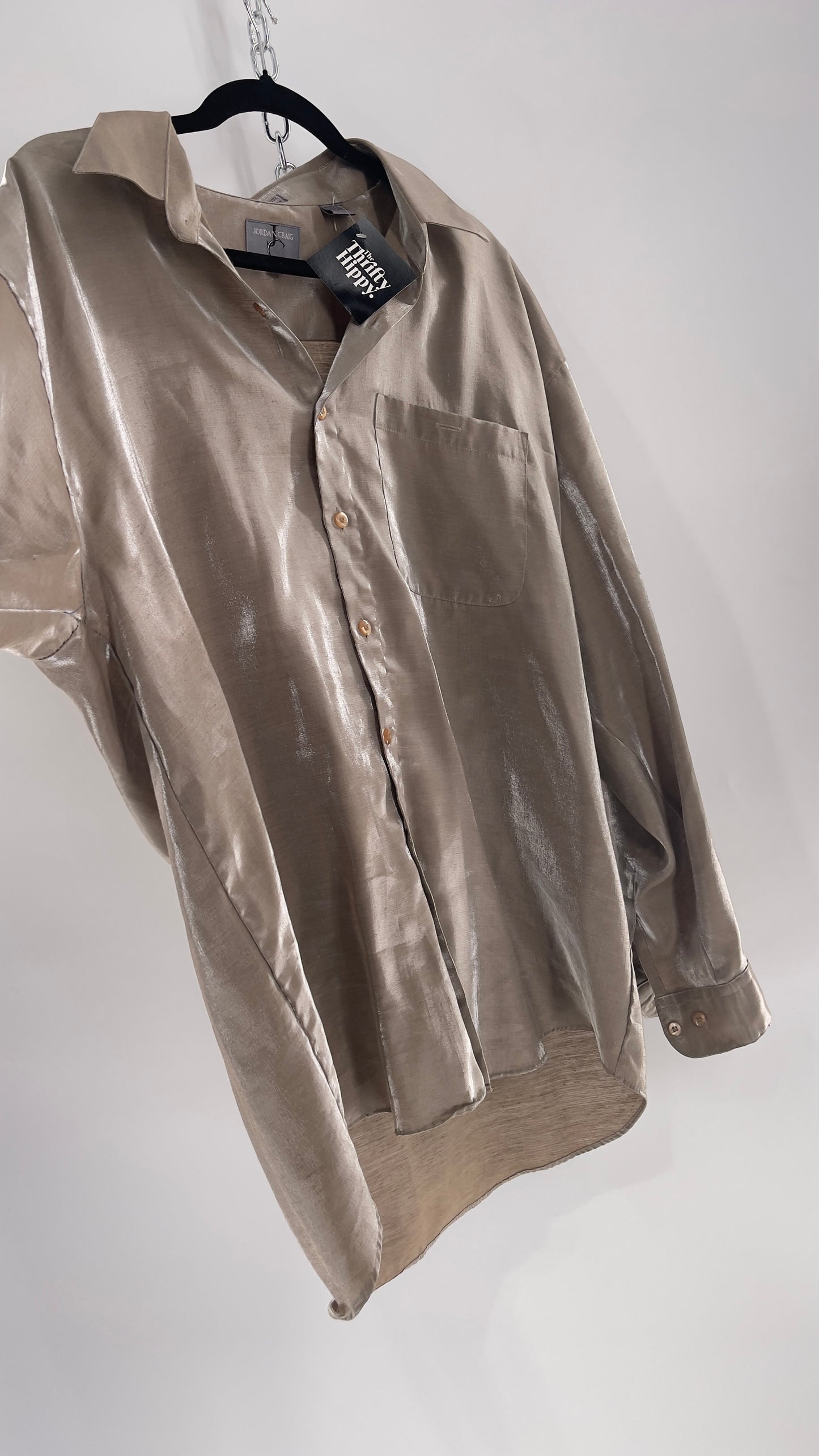 Jordan Craig Molten Metal Button Up (XXL)