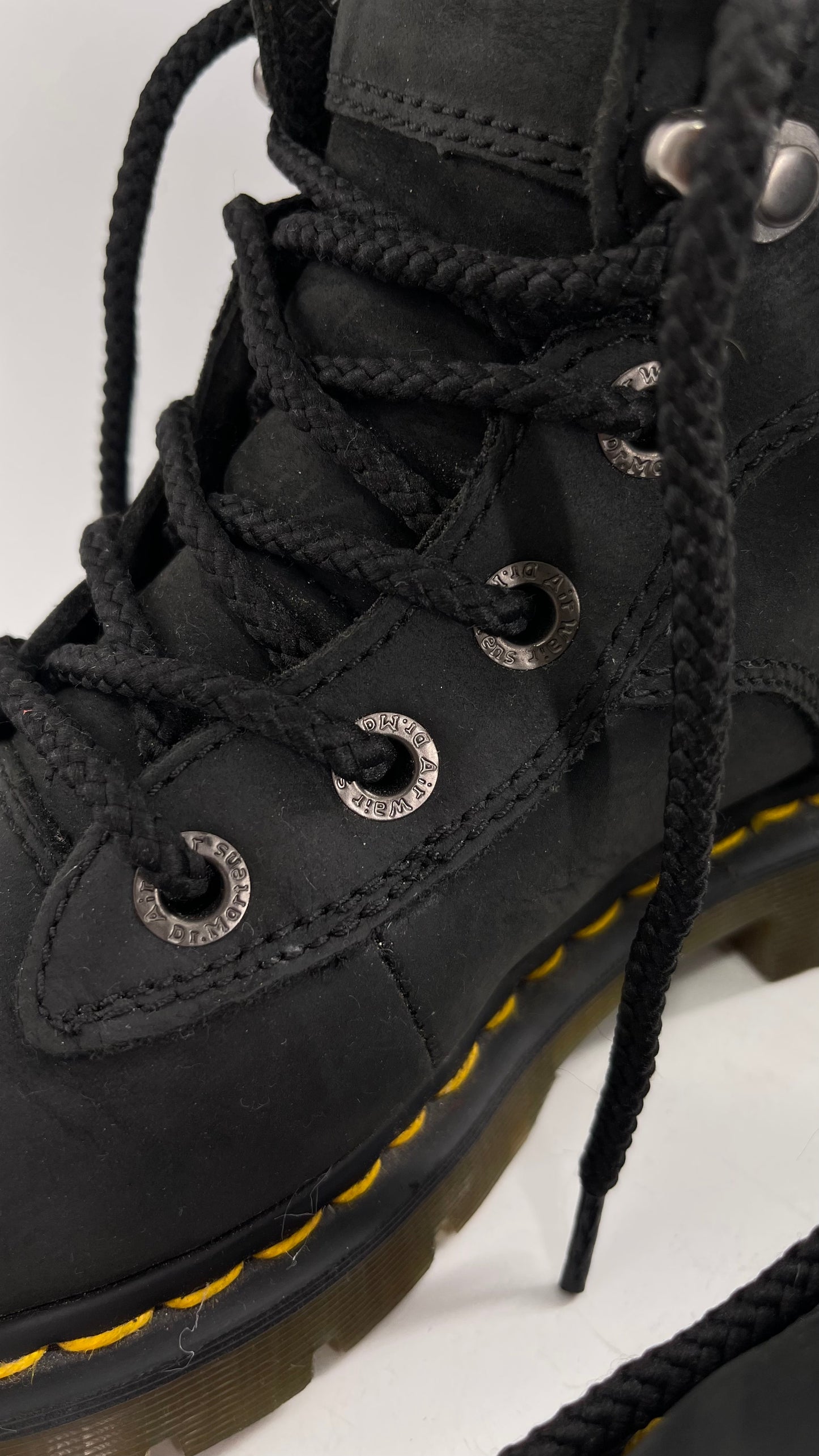 Doc Martens Industrial Black Combat Boots (6)