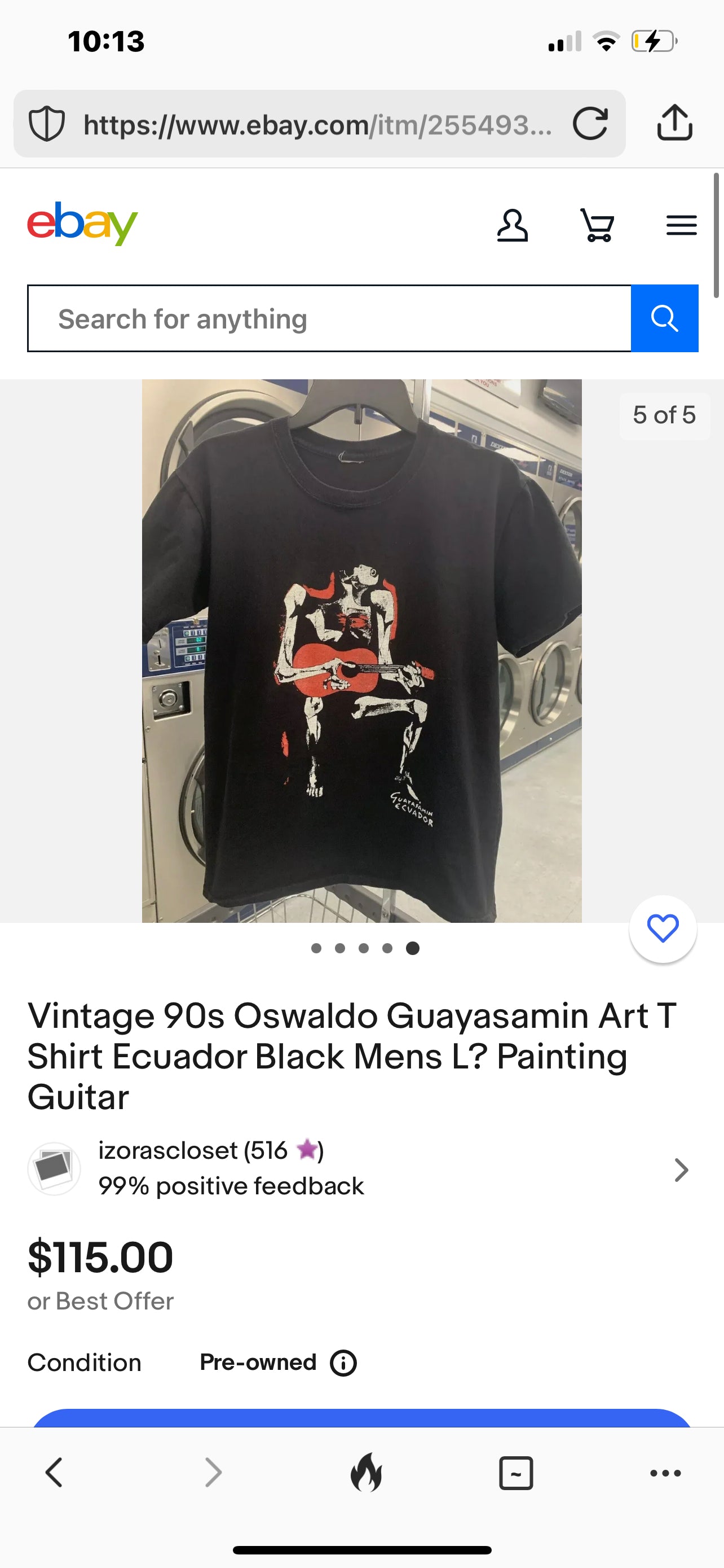 GUARASAMIN Ecuador Abstract Art (Medium)