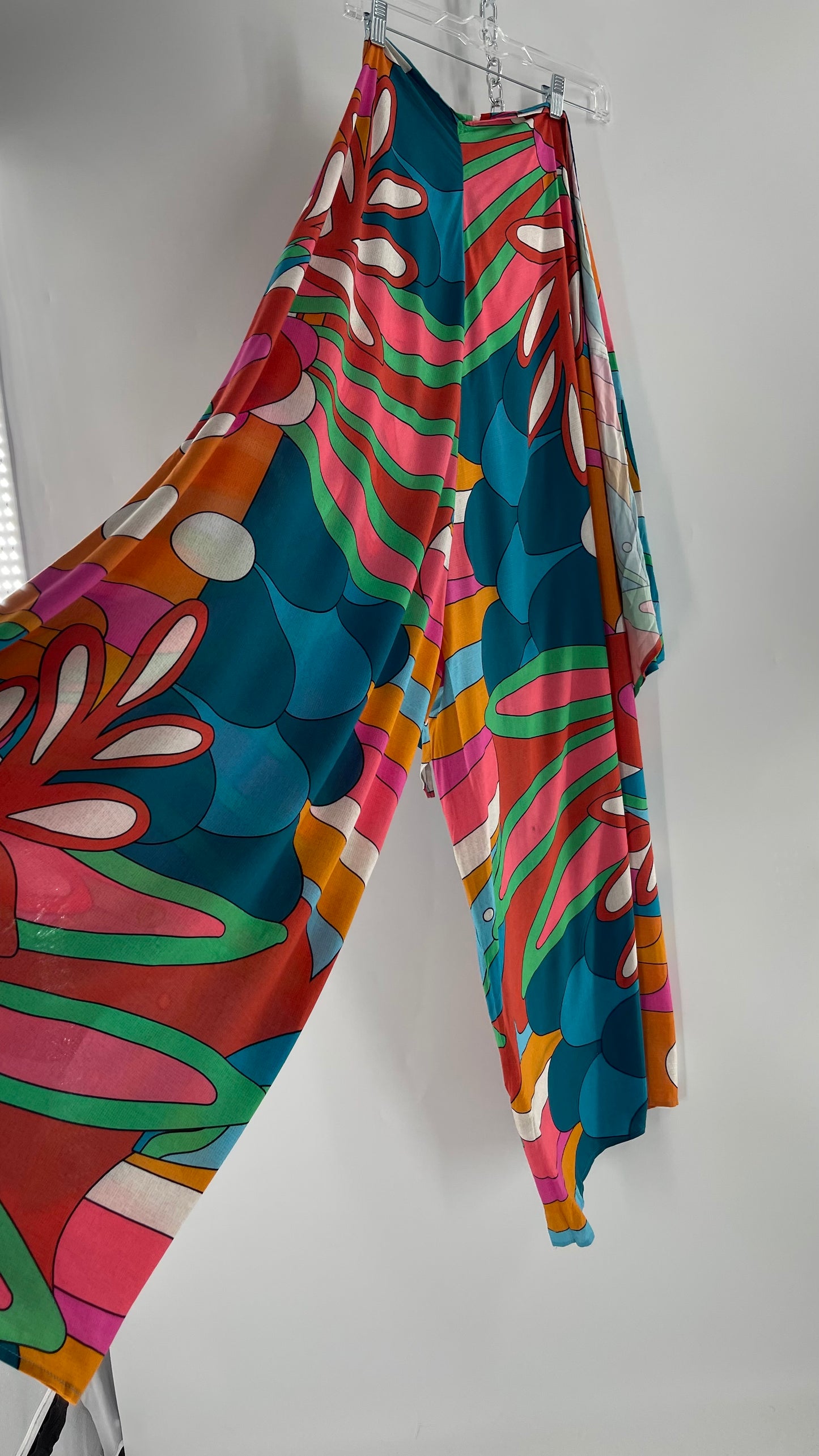 Handmade 9 in 1 RIO IPANEMA Colorful Abstract Jumpsuit (One Size) •AS SEEN ON TIKTOK•