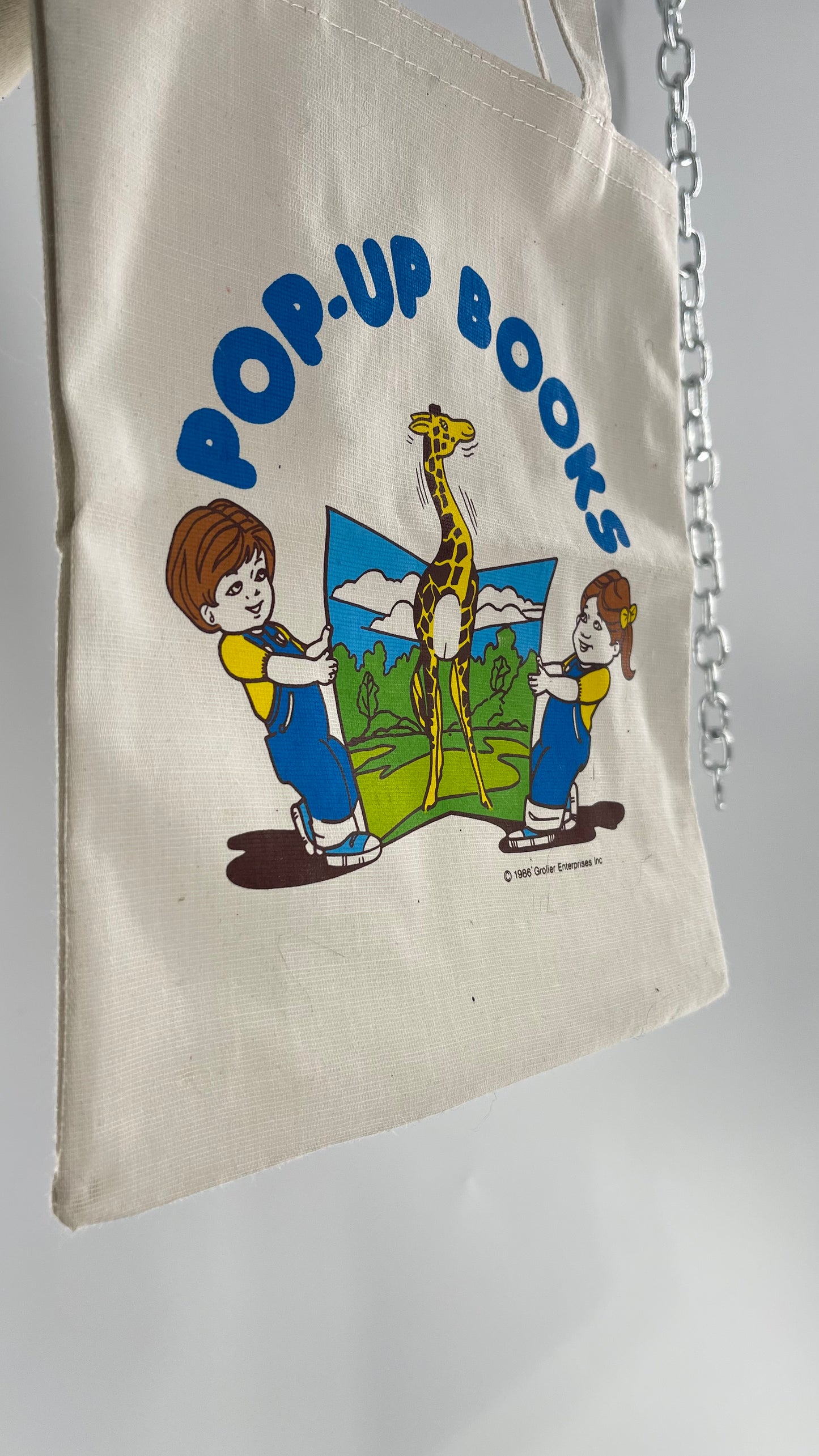 1986 Pop Up Books Mini Tote