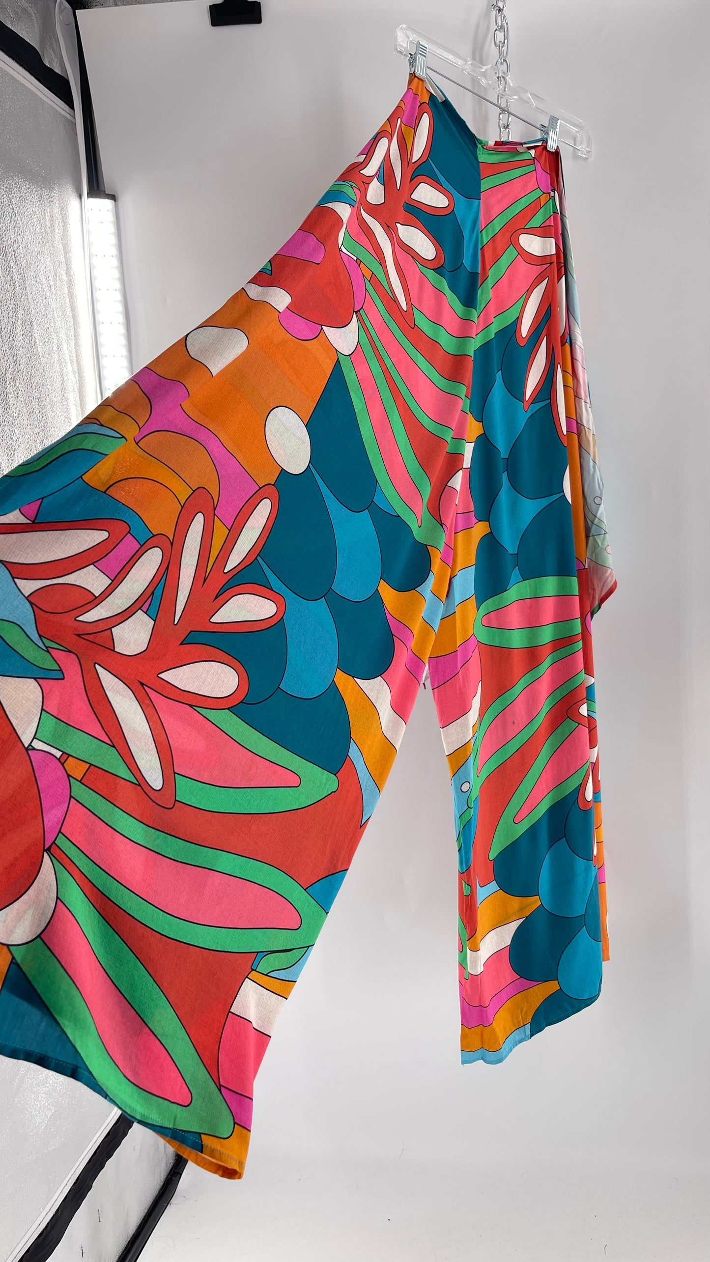 Handmade 9 in 1 RIO IPANEMA Colorful Abstract Jumpsuit (One Size) •AS SEEN ON TIKTOK•