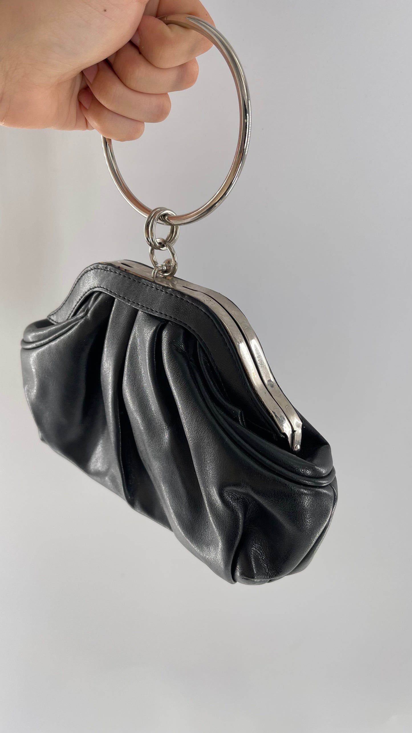 ALDO Black Leather Mini Purse