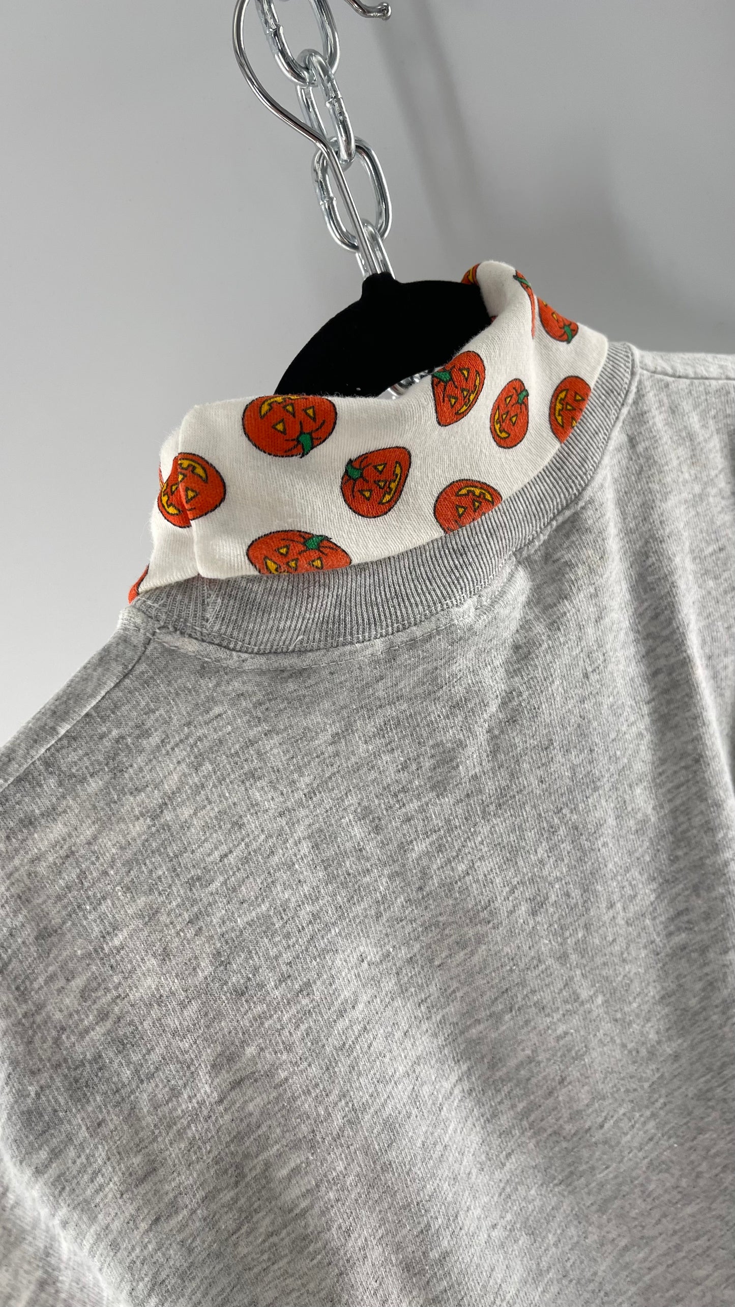 Vintage Halloween Turtle Neck Teddy Bear Sweater (Medium)