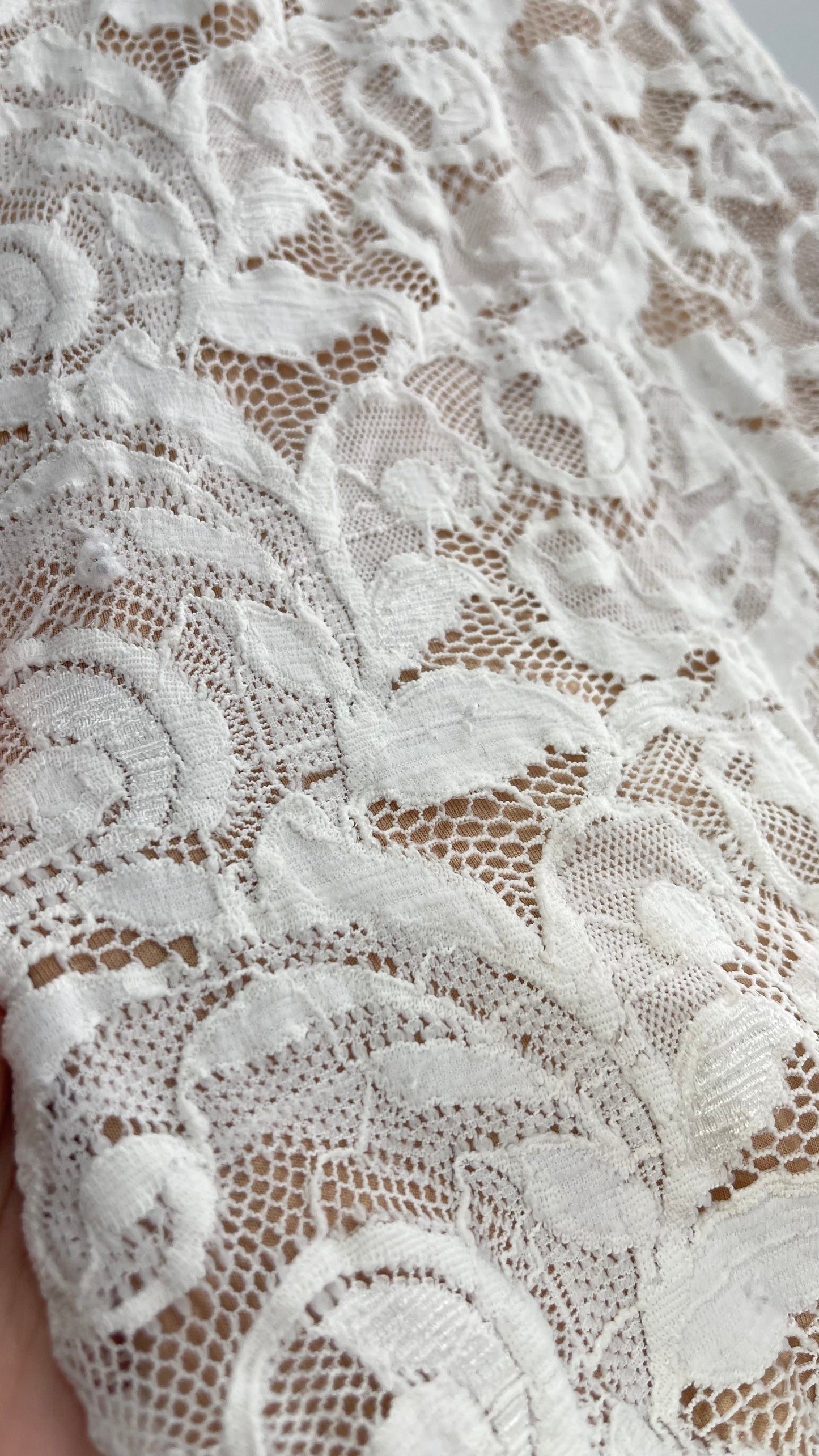 Nightcap White Cut Out Lace Mini Dress (XS)