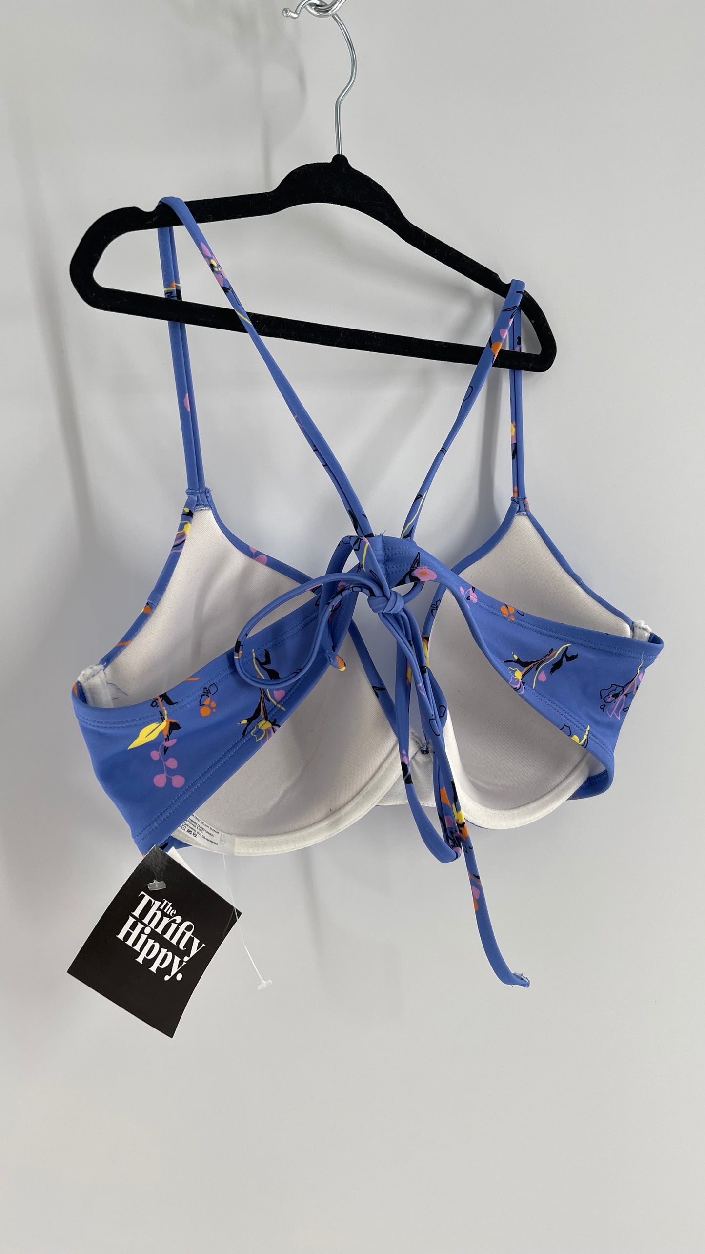 Urban Outfitters Out From Under Blue Periwinkle Underwire Swim Top (XL)