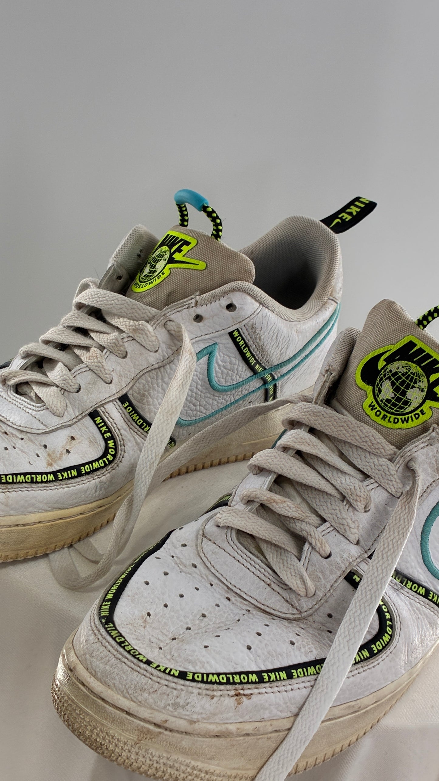 Vintage Rare NIKE Air Force 1 Premium Worldwide Pack Fury Mens (12)