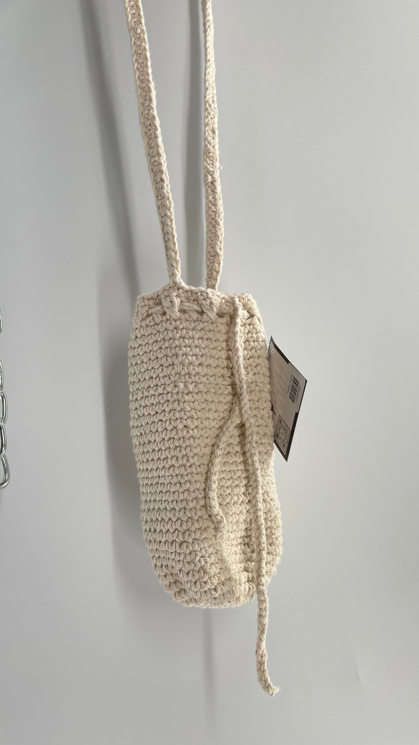Imported Handmade Crochet Water Bottle Bag with Body/Shoulder Strap