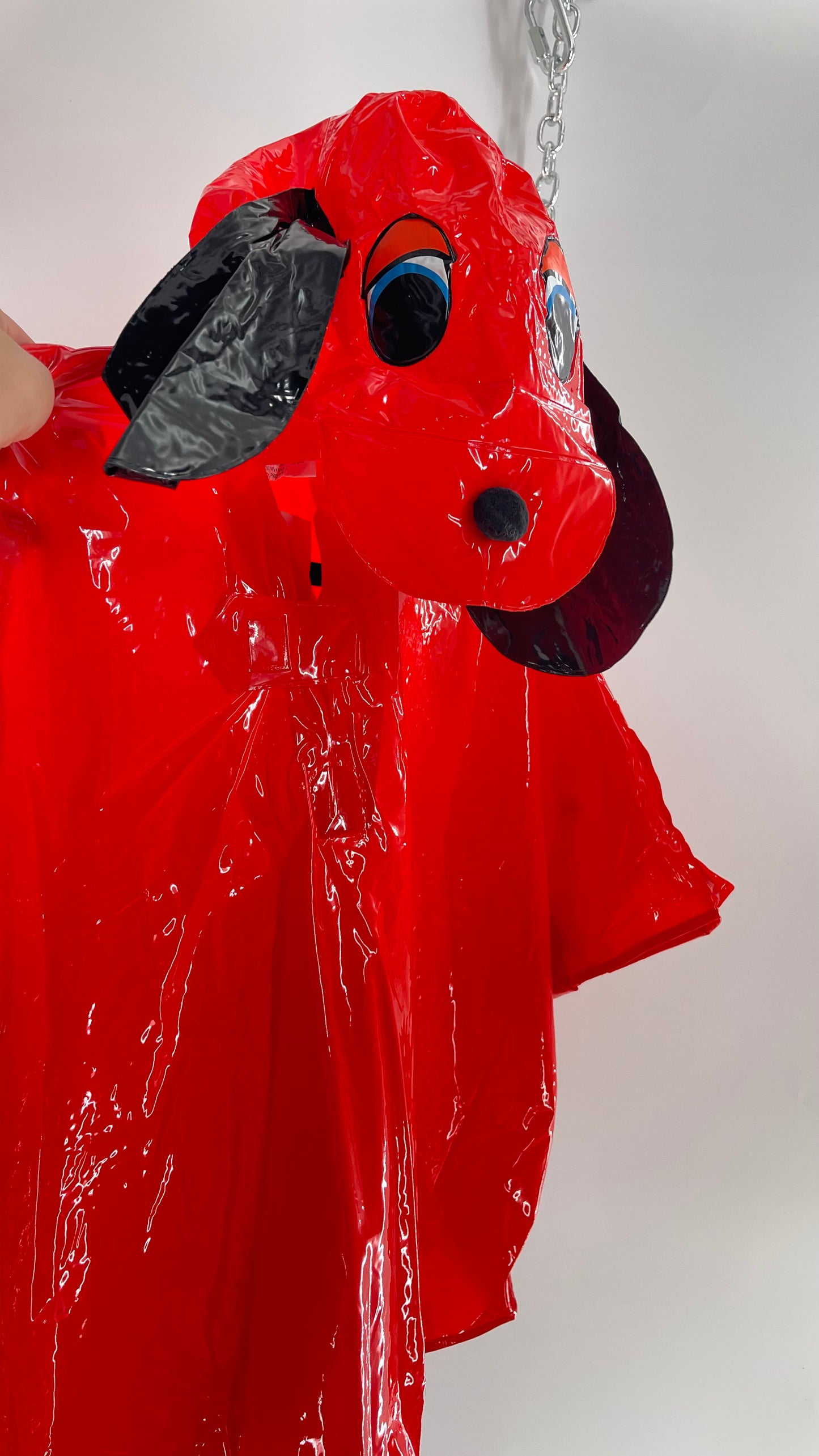 Deadstock Vintage Puddle Duds Puppy Rain Poncho with Dog Hood and Floppy Ears ‘90s (One Size)