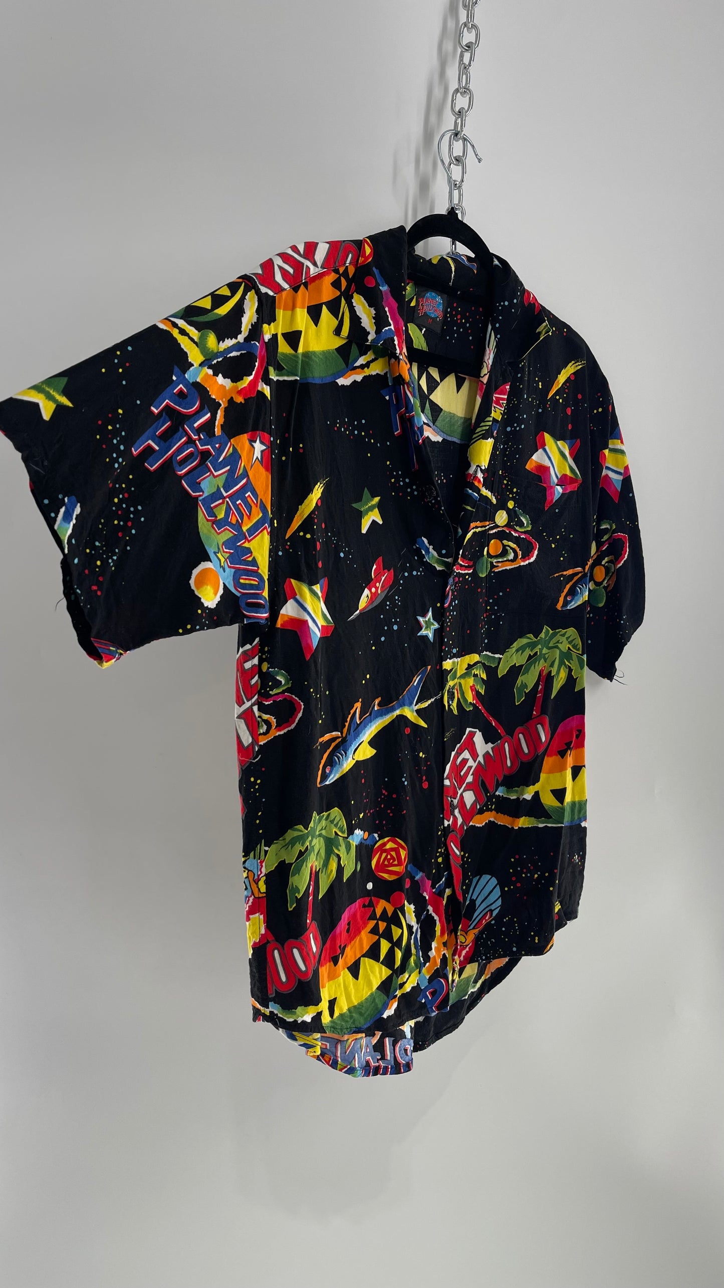 Vintage Planet Hollywood Men’s Button Up (Medium)