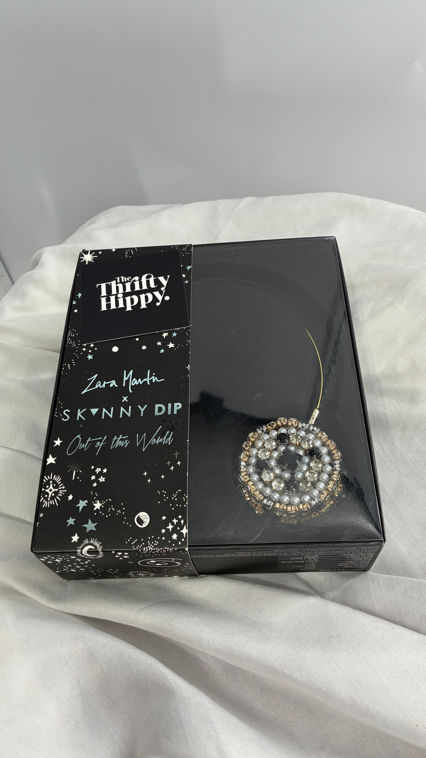 Free People Embellished Rhinestone Headphones