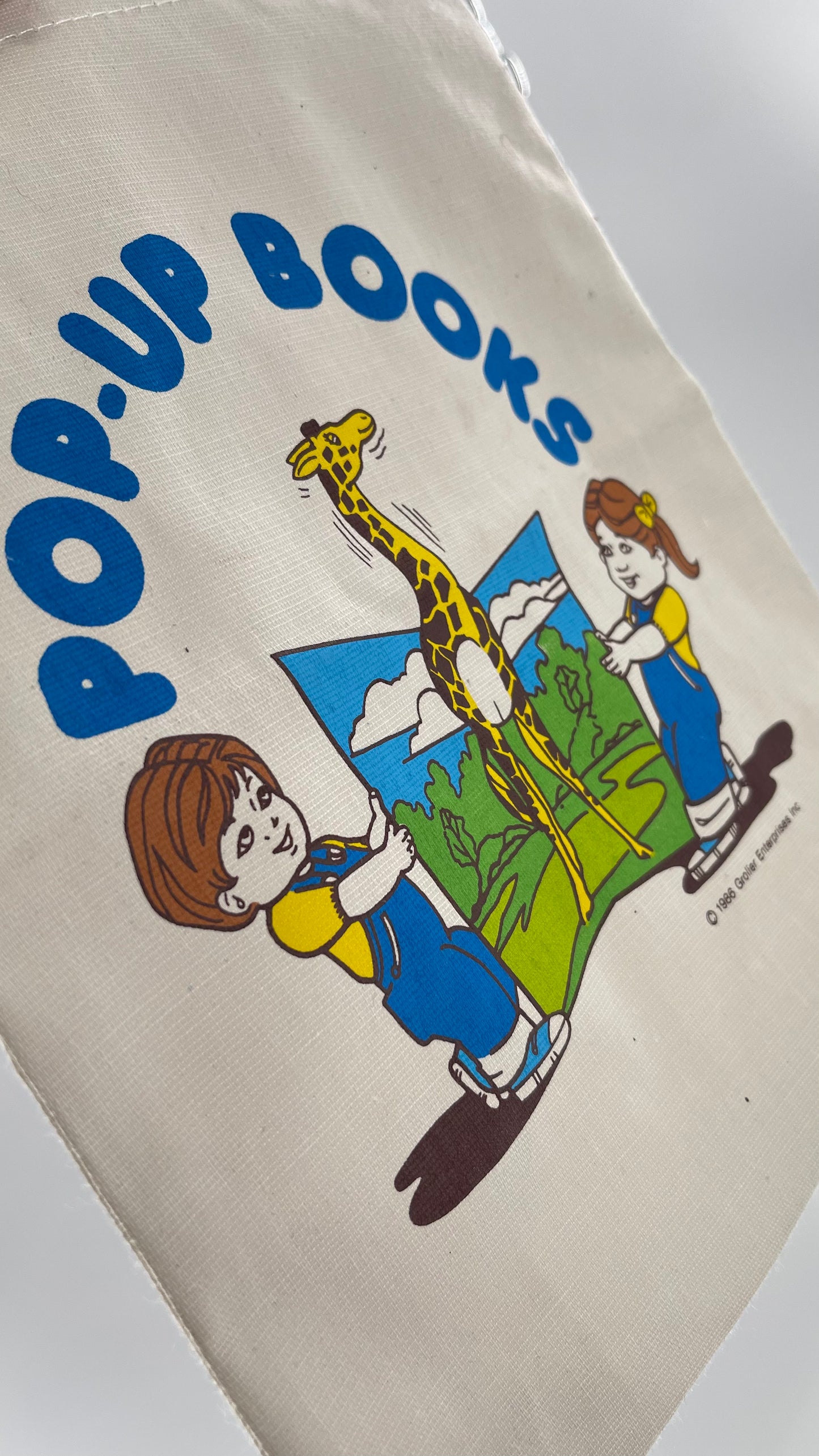 1986 Pop Up Books Mini Tote