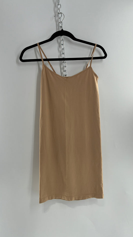 Intimately Free People Tan Stretchy Slip (M/L)