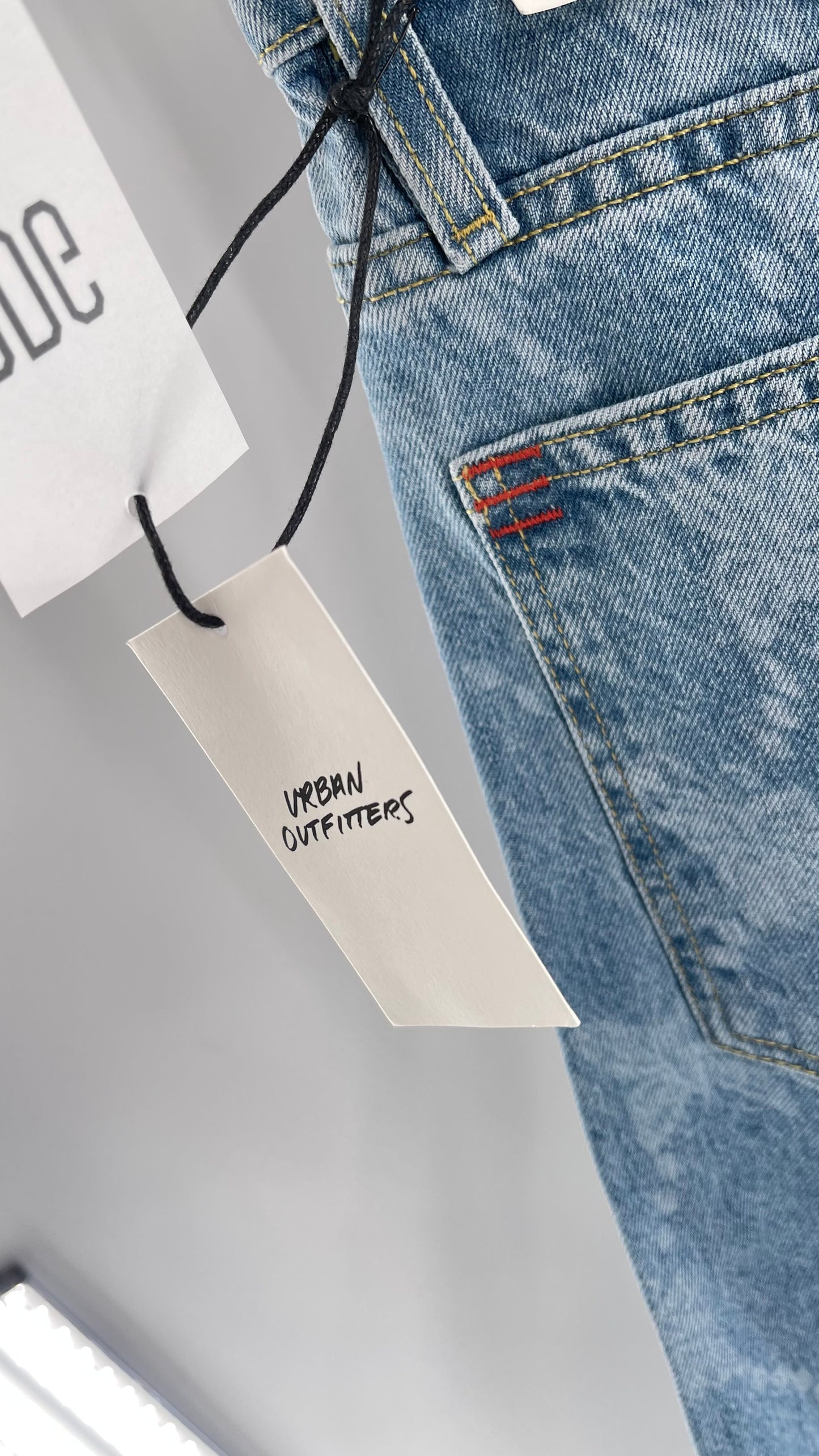 BDG Baggy Bleached Butterfly Jeans with Tags Attached (27)