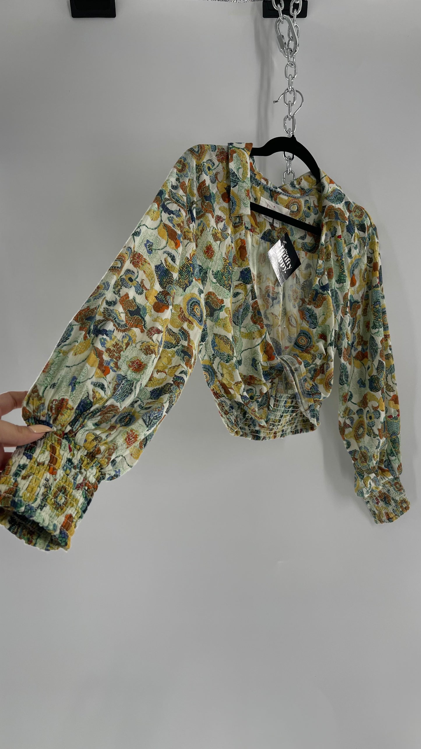 Anthropologie Collared Crop (XXS)