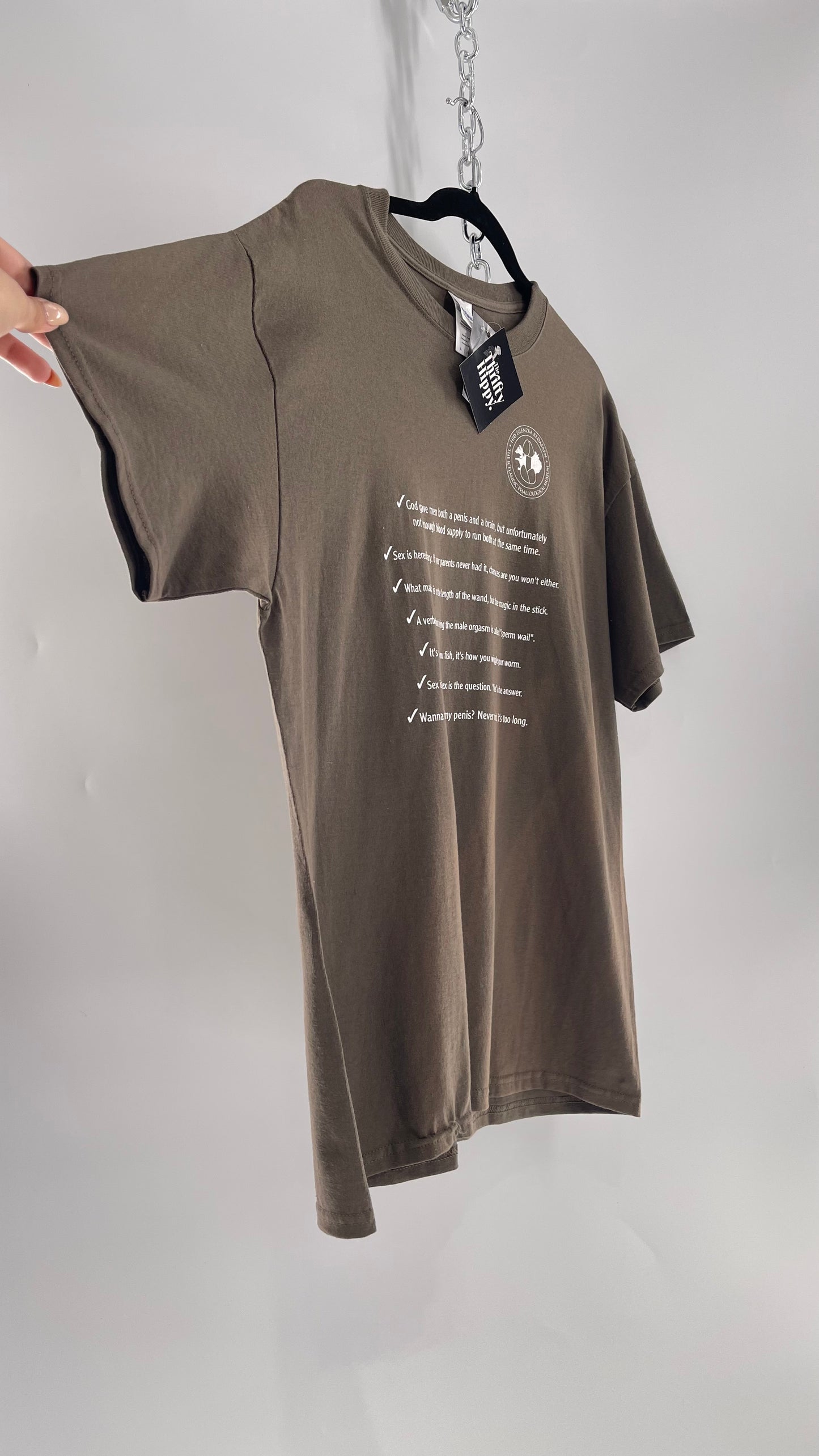 Vintage Icelandic Penis Museum T Shirt with Tags (Large)