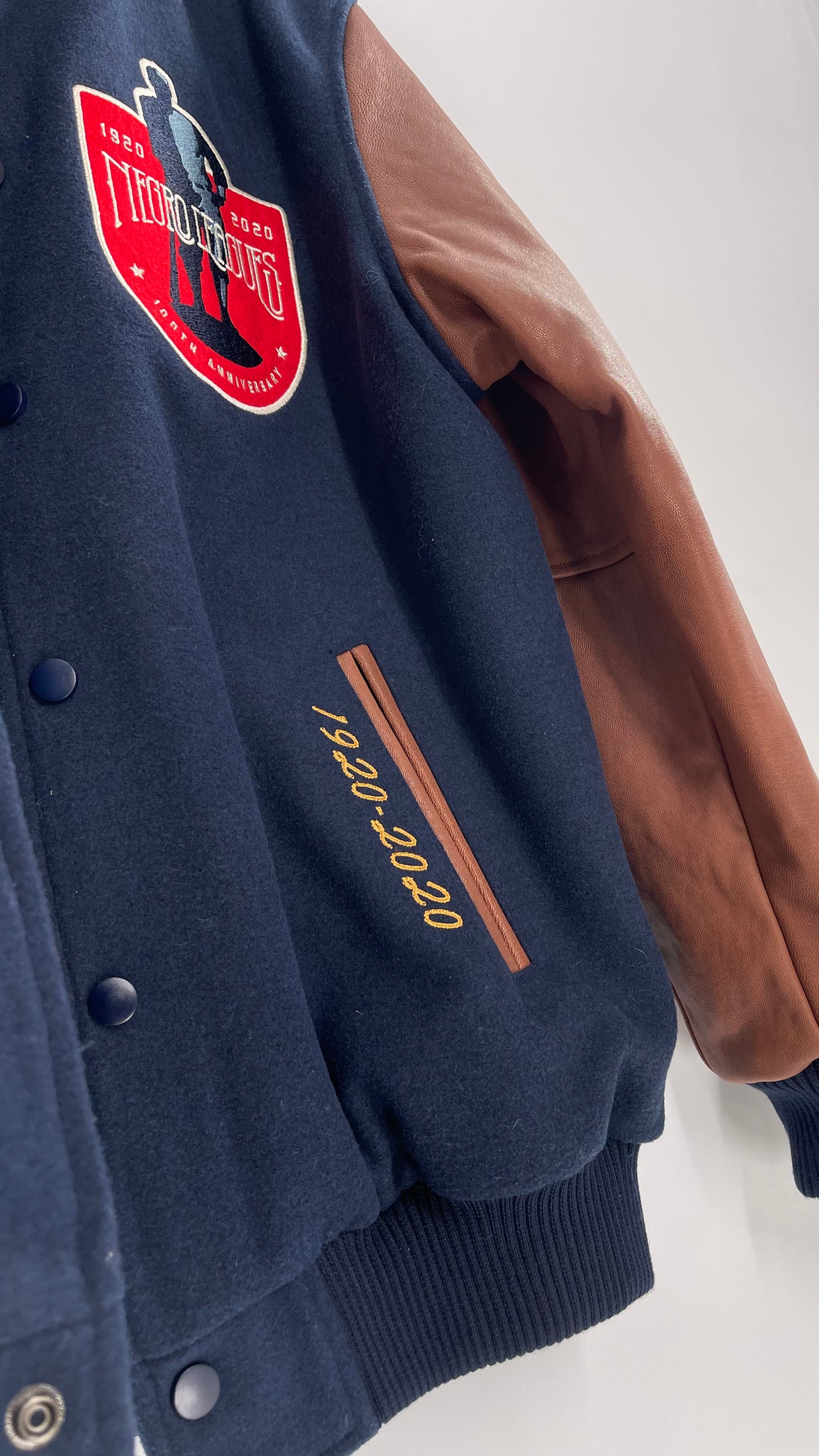 100th Anniversary Negro League Varsity Jacket (XL)