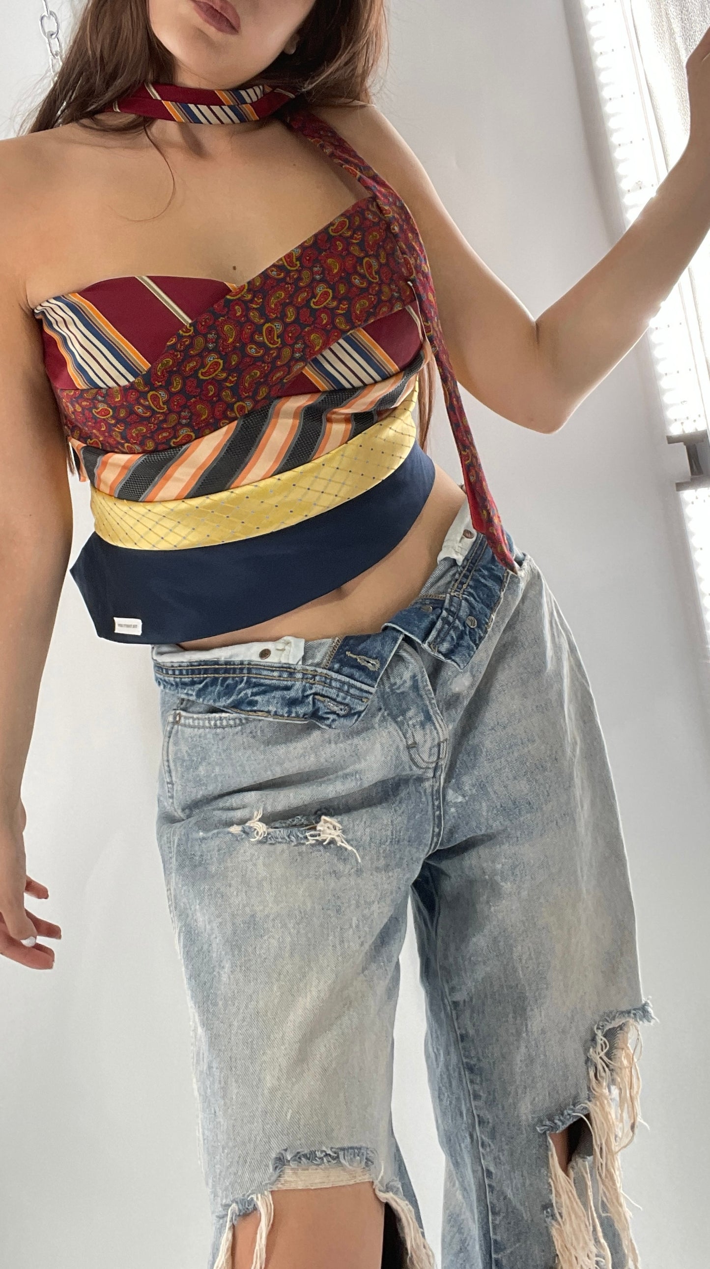 All Tied Up Custom Handmade Top (One Size)