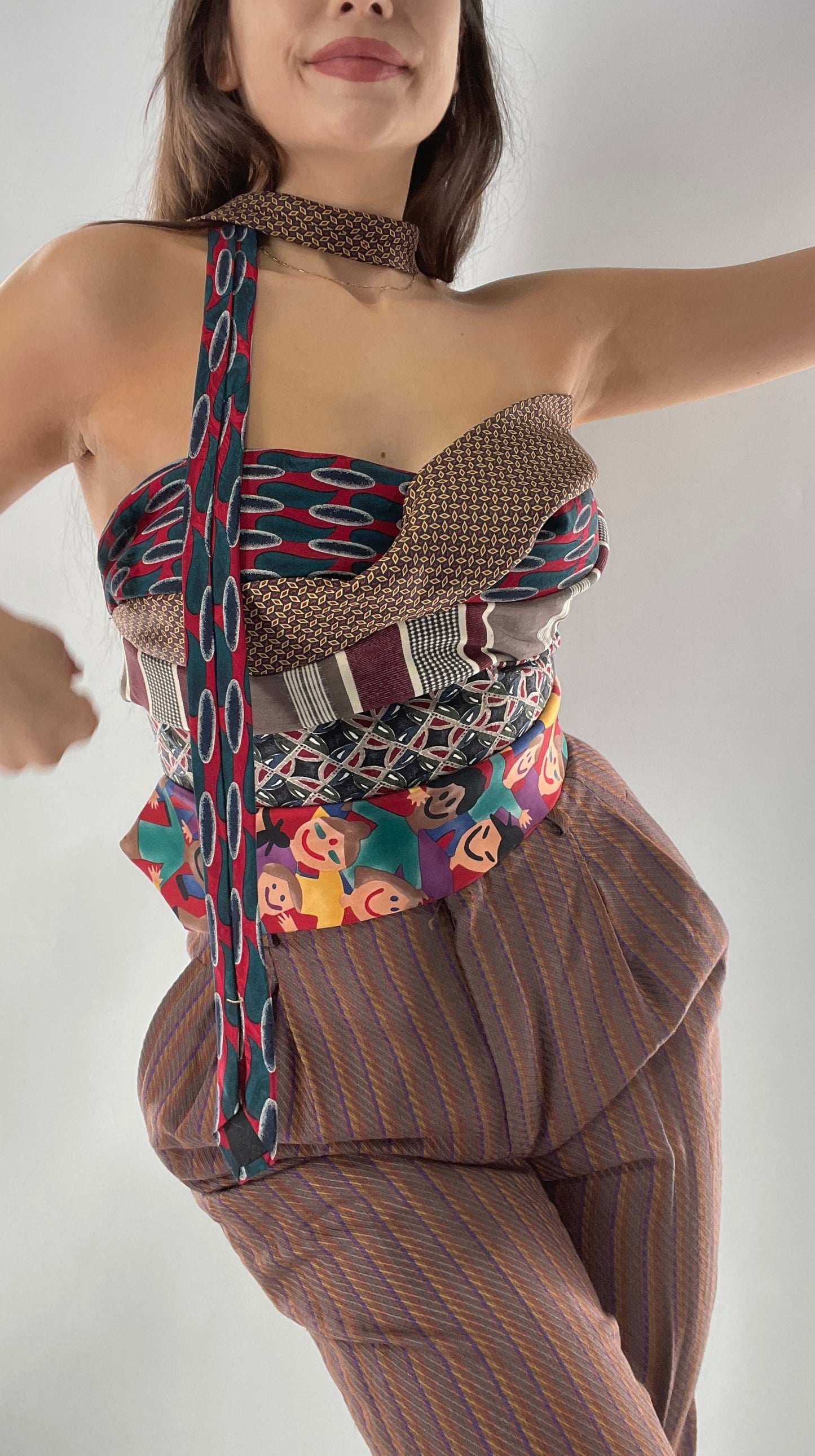 All Tied Up Custom Handmade Top (One Size)