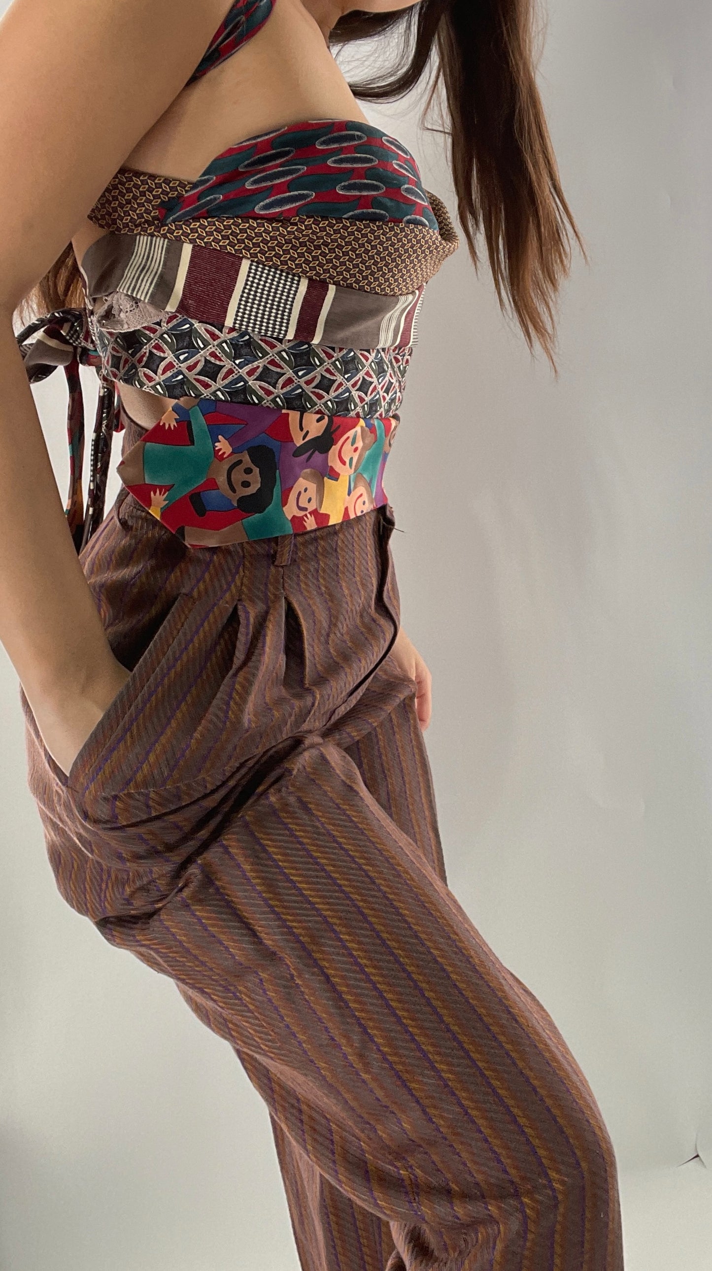 All Tied Up Custom Handmade Top (One Size)