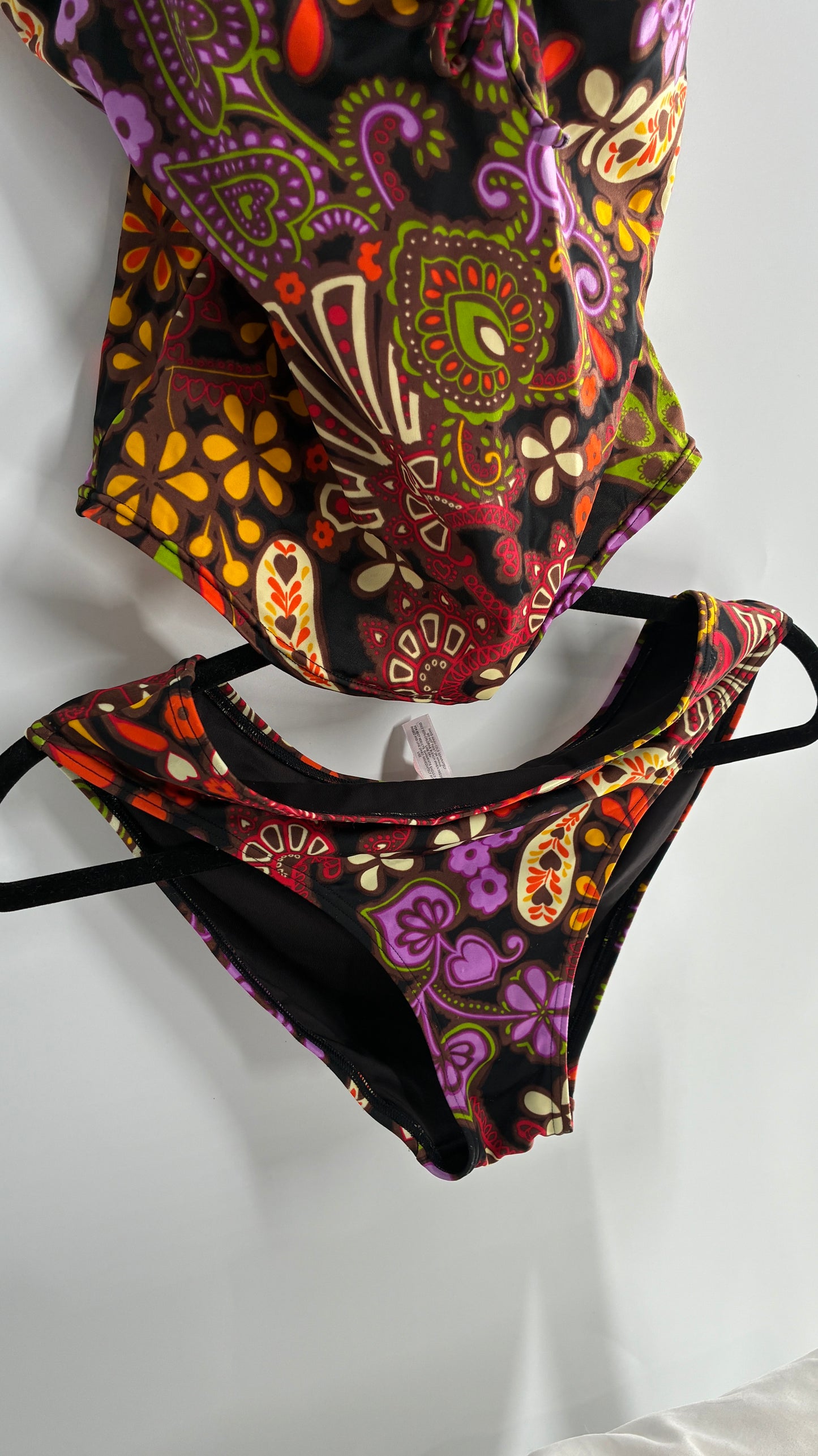 Vintage Victoria’s Secret Tankini Set with Built-In Underwire (36C, L)