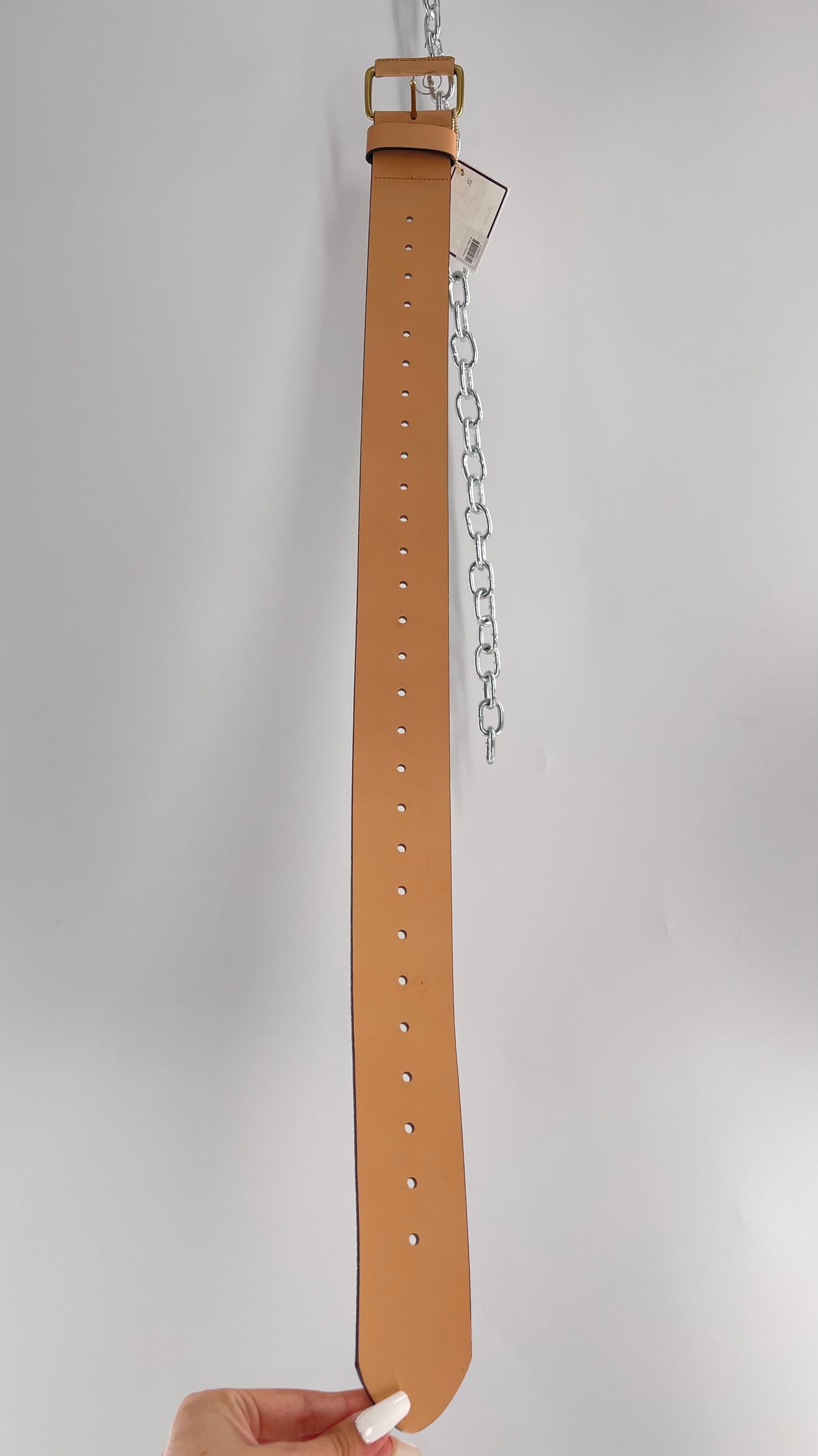 Banana Republic Italian Cow Leather Tan (S)