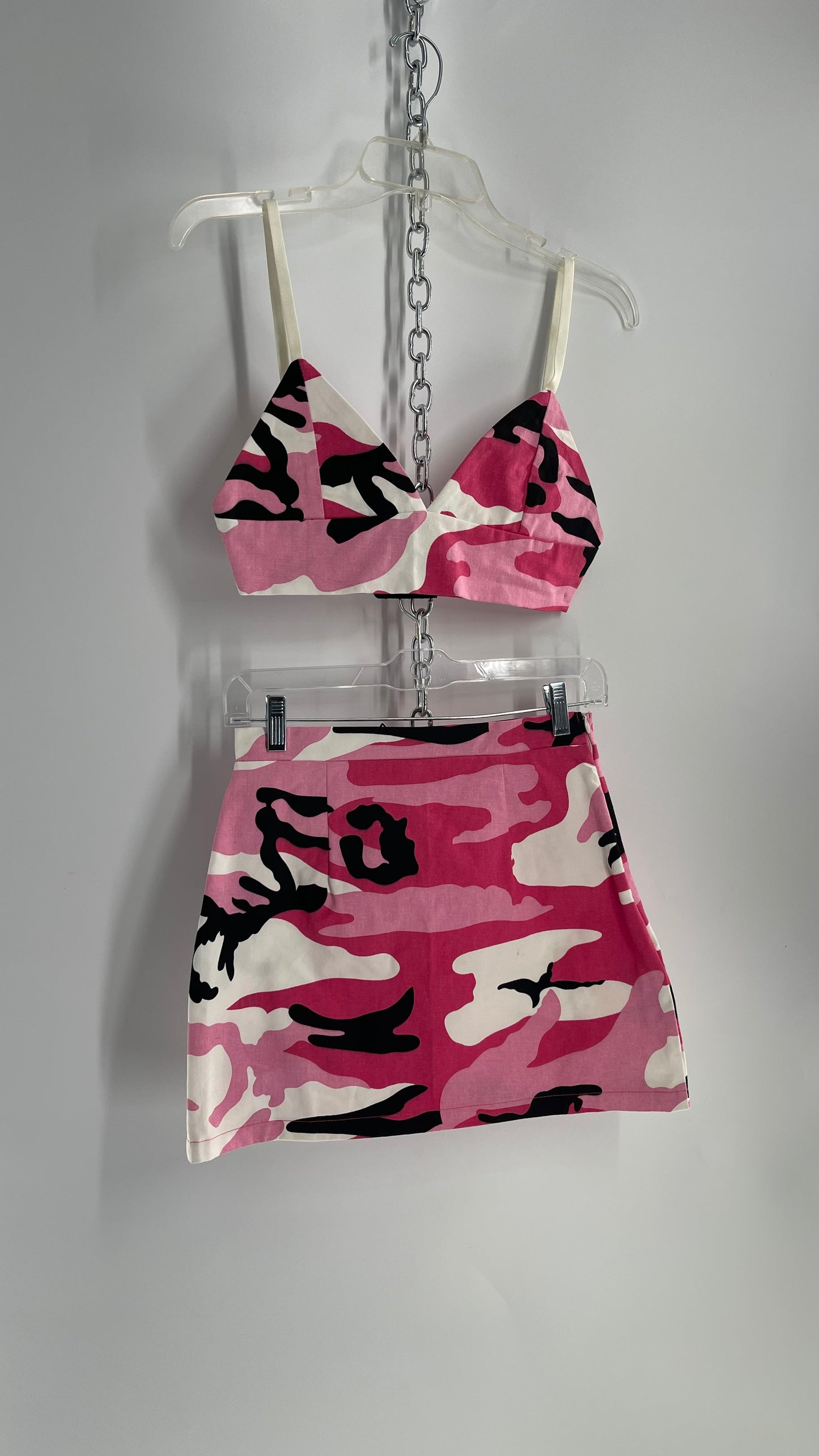 Pink Camouflage 2pc Set (Small)