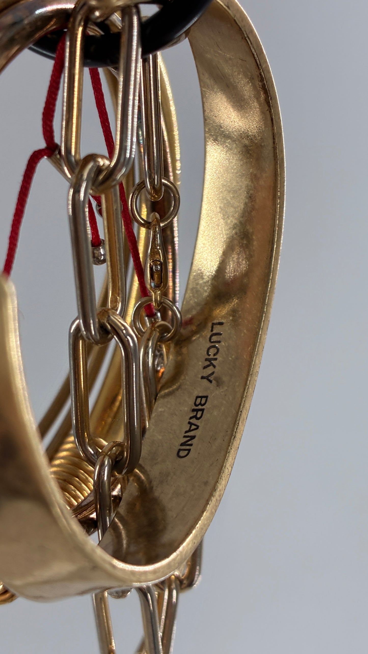 Vintage Set of Gold Bangles and Bracelets