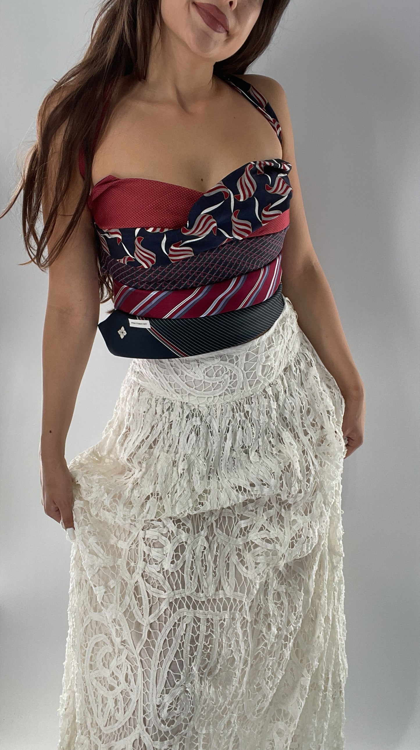 All Tied Up Fourth of July Top (One Size)