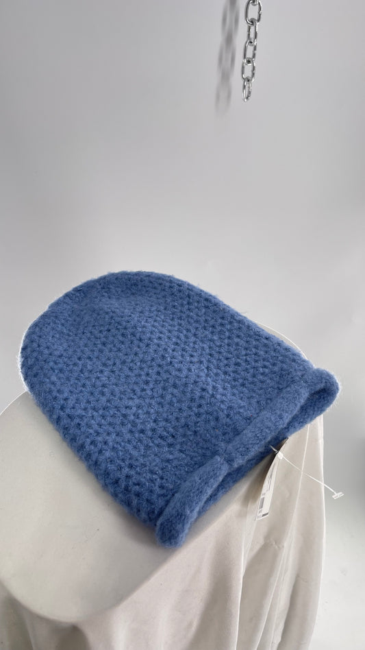 Free People Powder Blue Cozy Knit Beanie