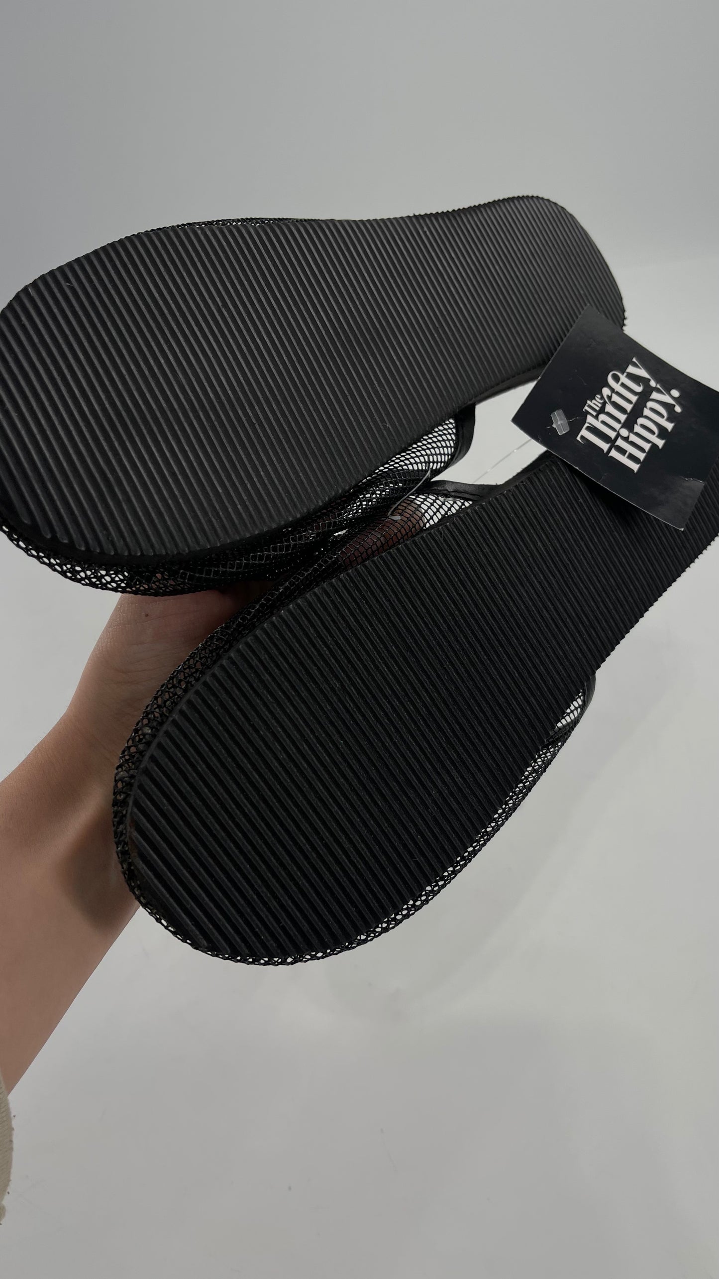 Vintage 1990s Chinese Black Beaded Slipper (9)