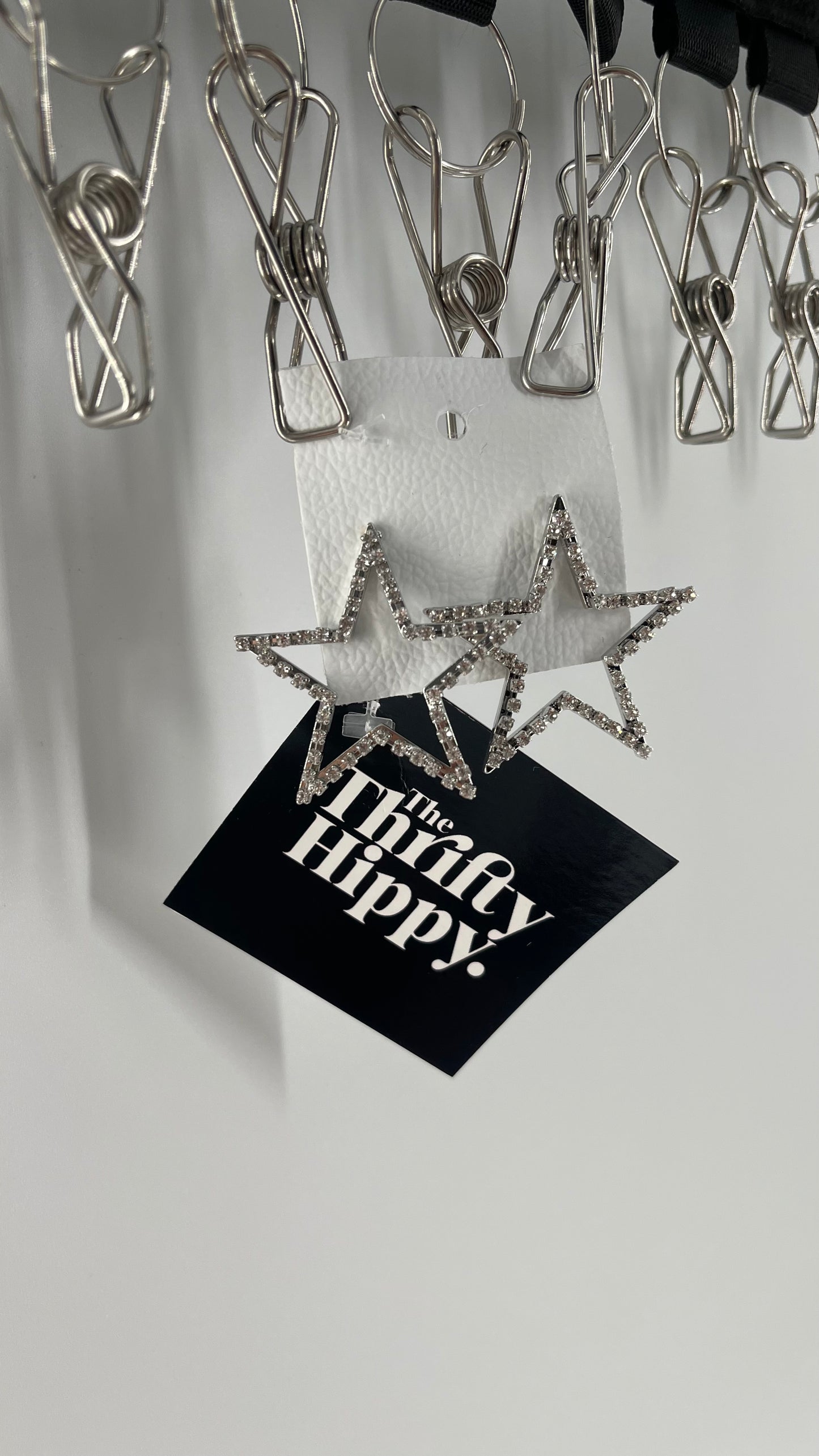 Free People Rhinestone Crystal Star Earring