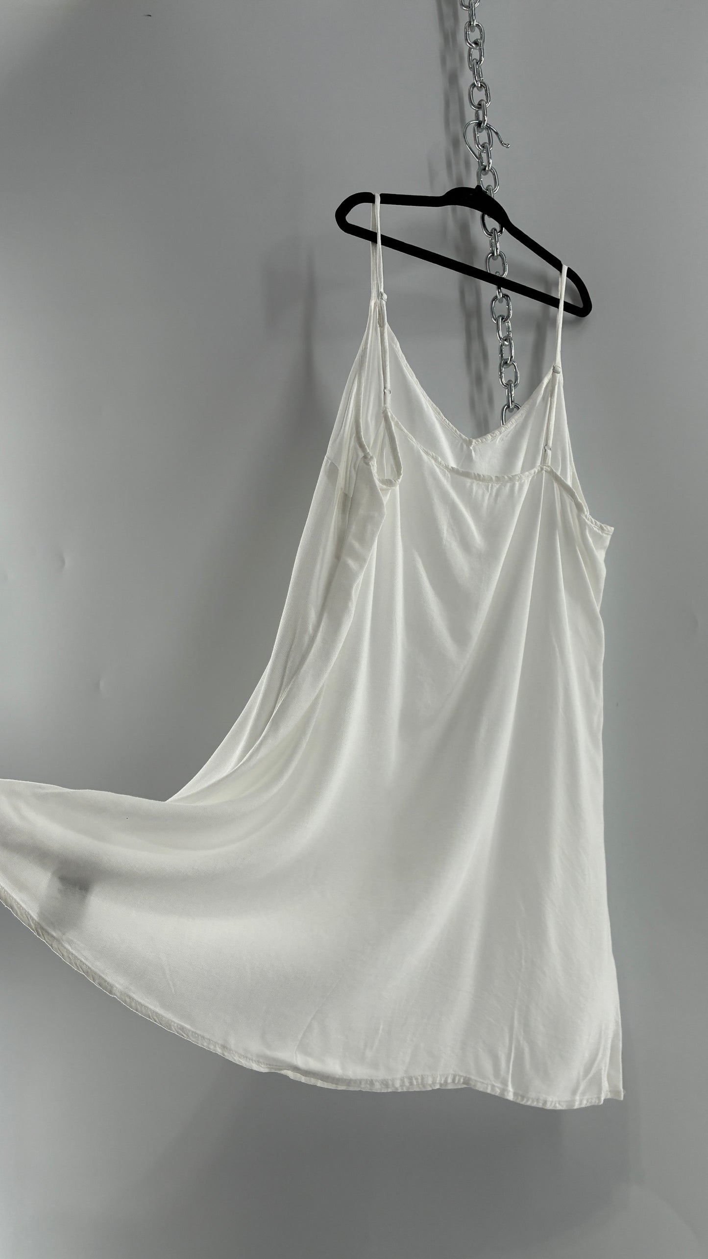 White Slip Dress (8/Medium)