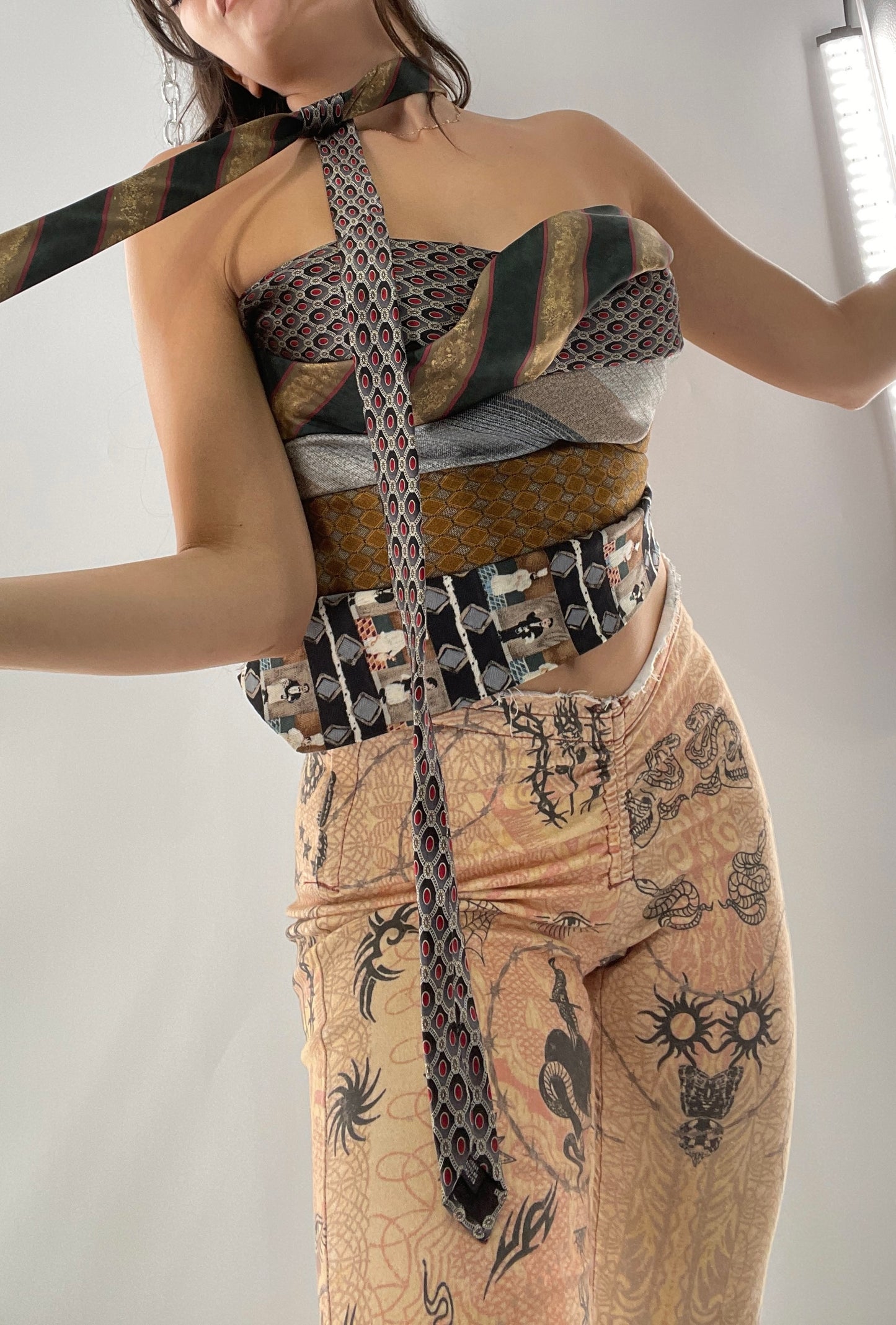 All Tied Up Custom Handmade Top (One Size)