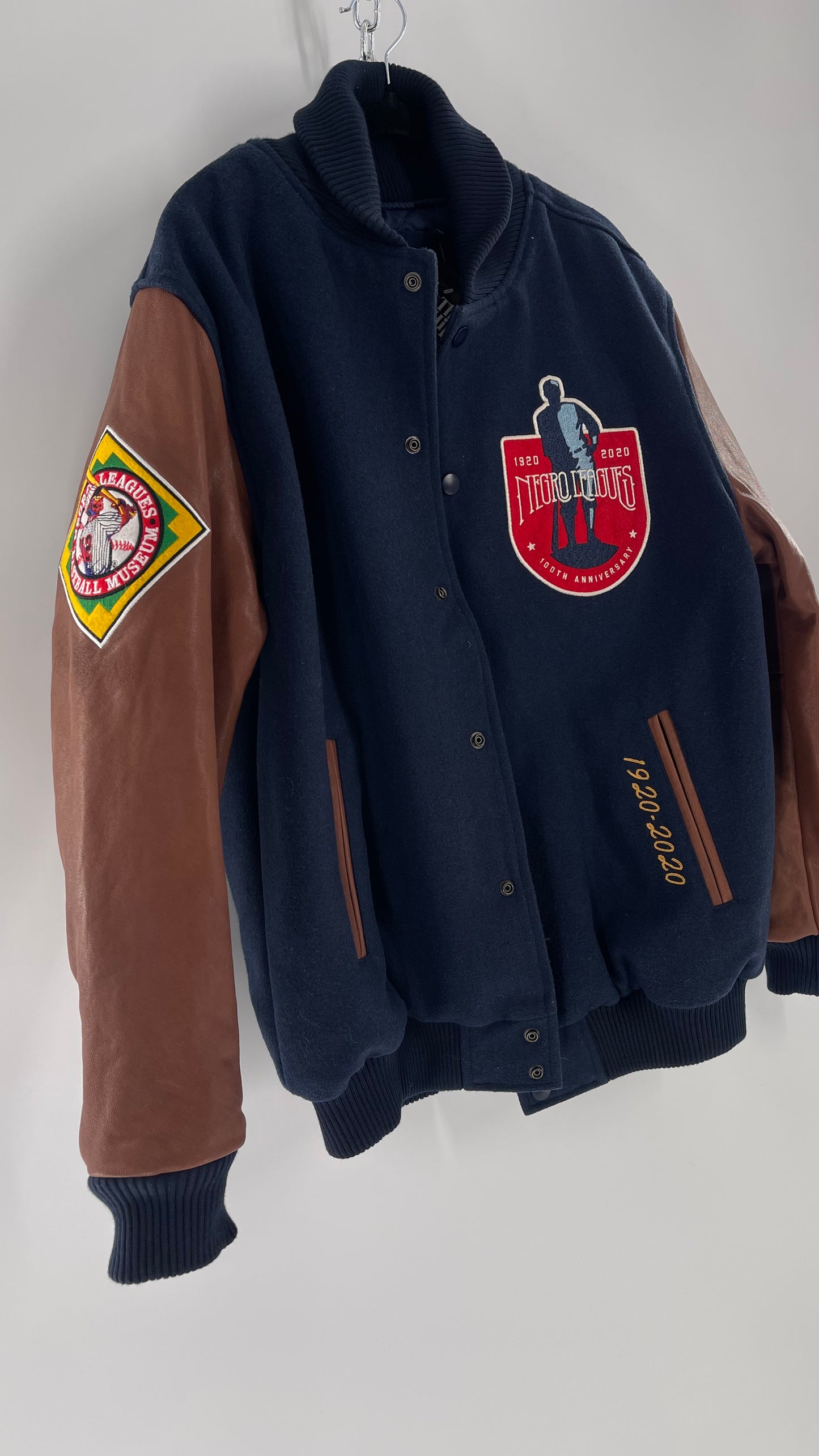 100th Anniversary Negro League Varsity Jacket (XL)