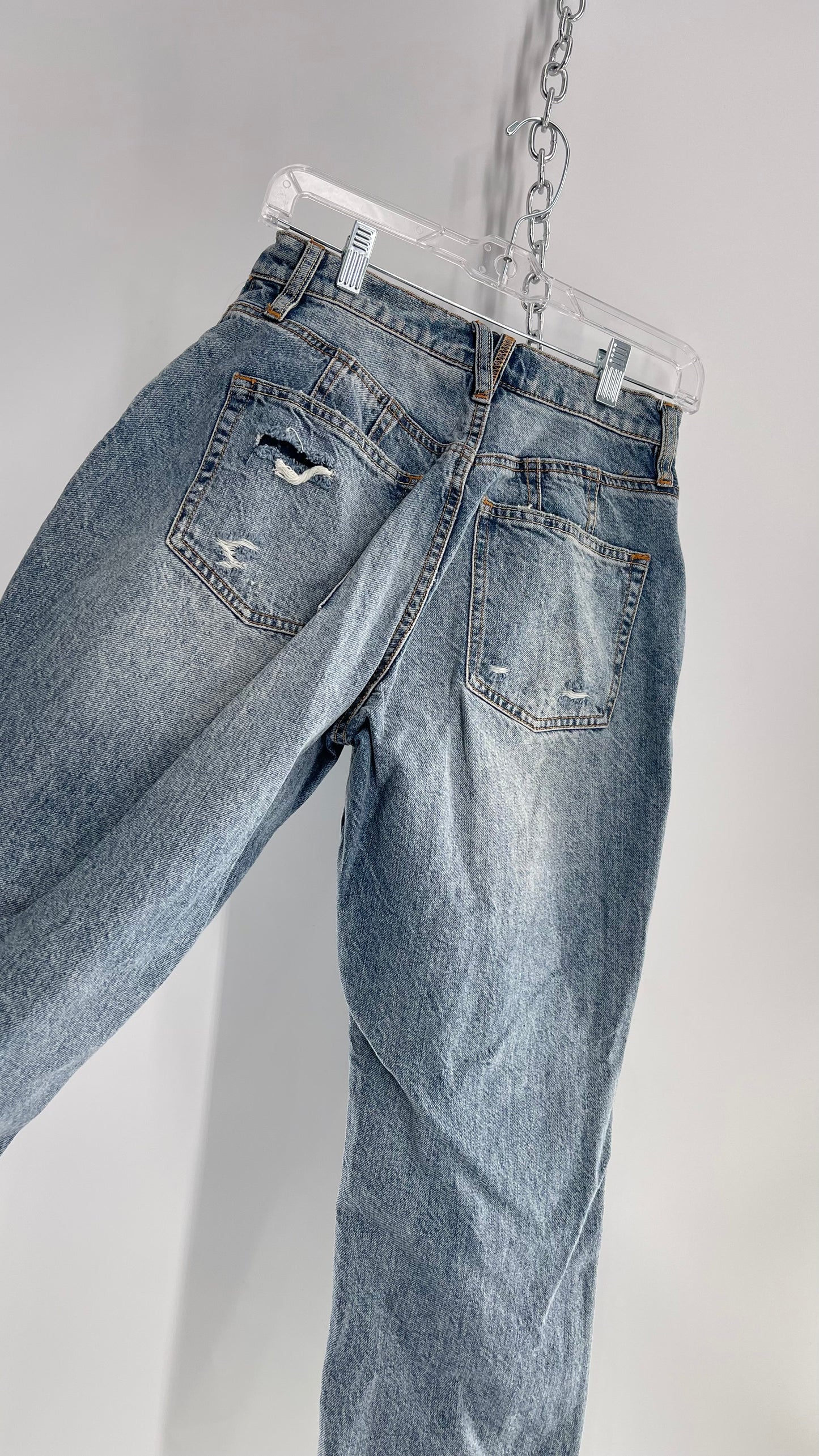 Free People Distressed Jeans with Tags Attached (26)