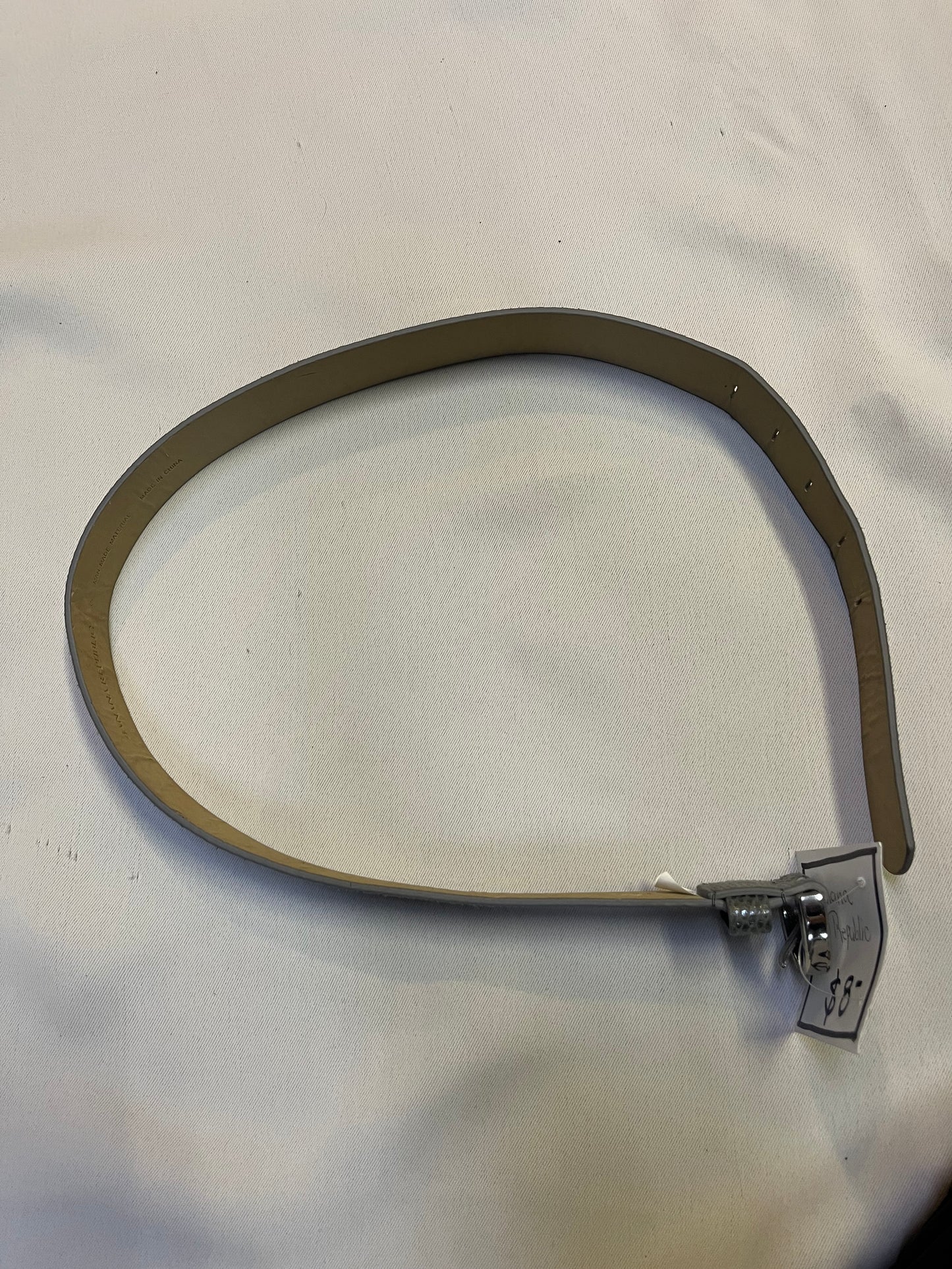Banana Republic Grey Patterned Belt