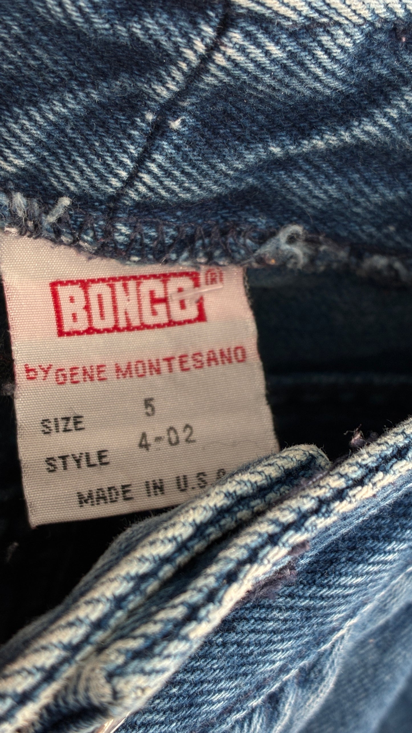 Vintage BONGO Ultra High Waisted Jeans (5)
