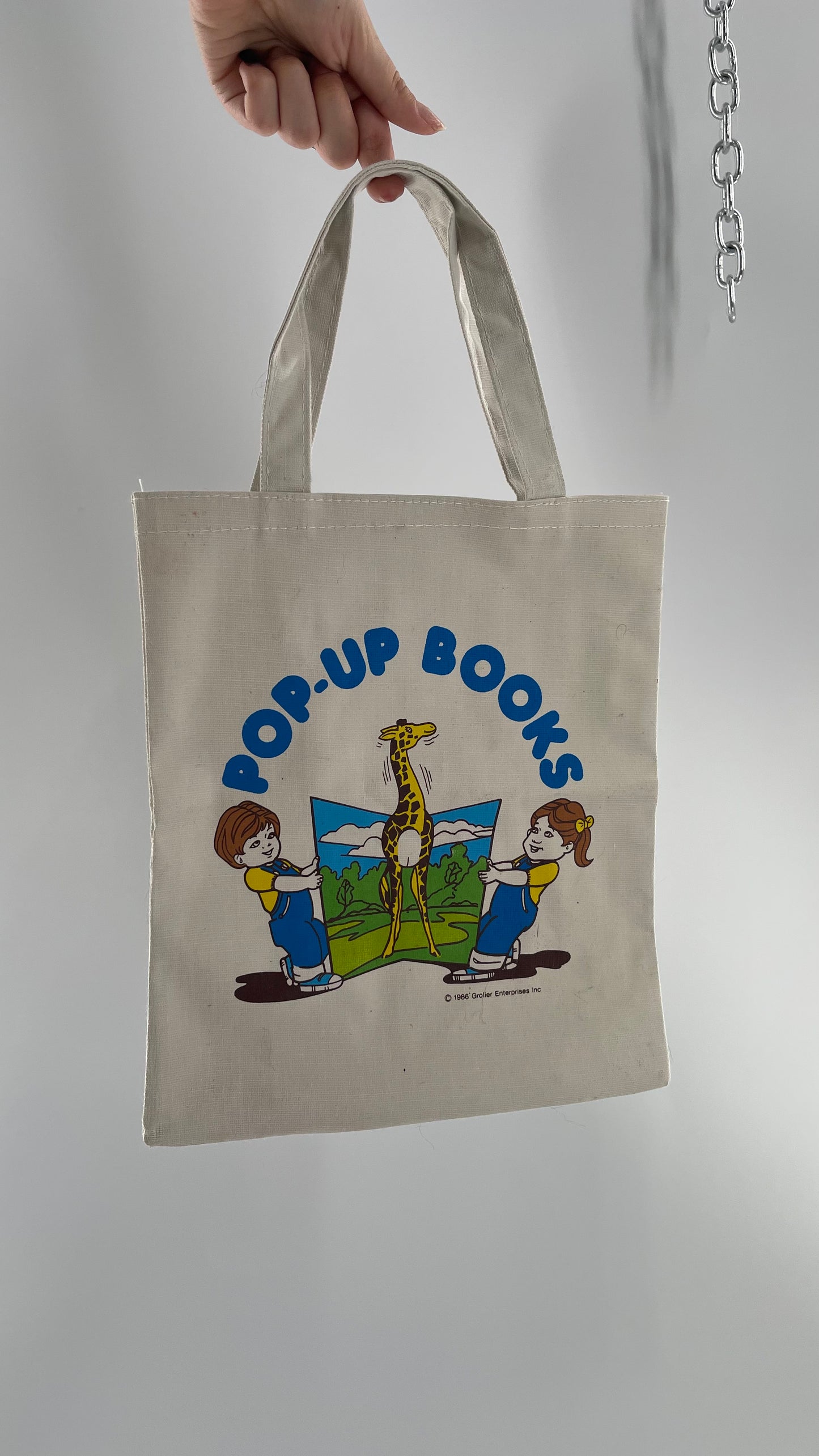1986 Pop Up Books Mini Tote