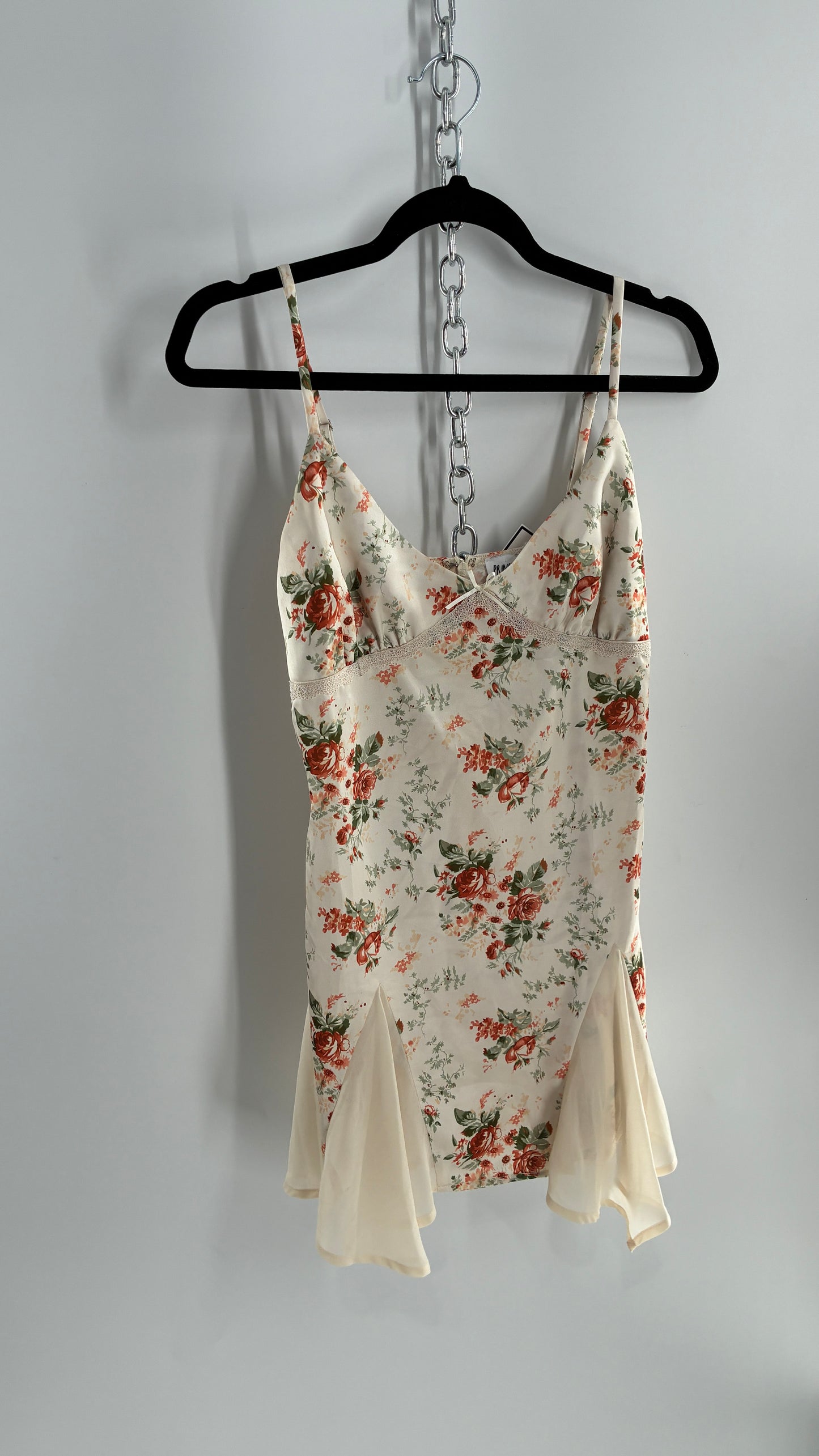 Princess Polly Floral Handkerchief Hem Slip Dress (4)