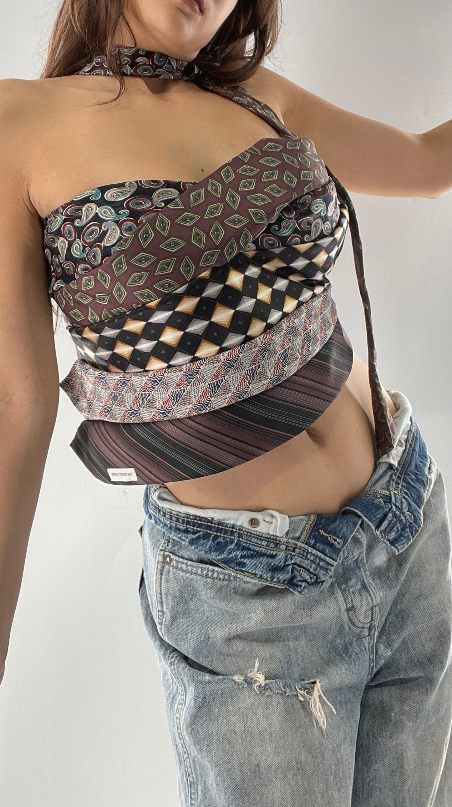 All Tied Up Custom Handmade Top (One Size)