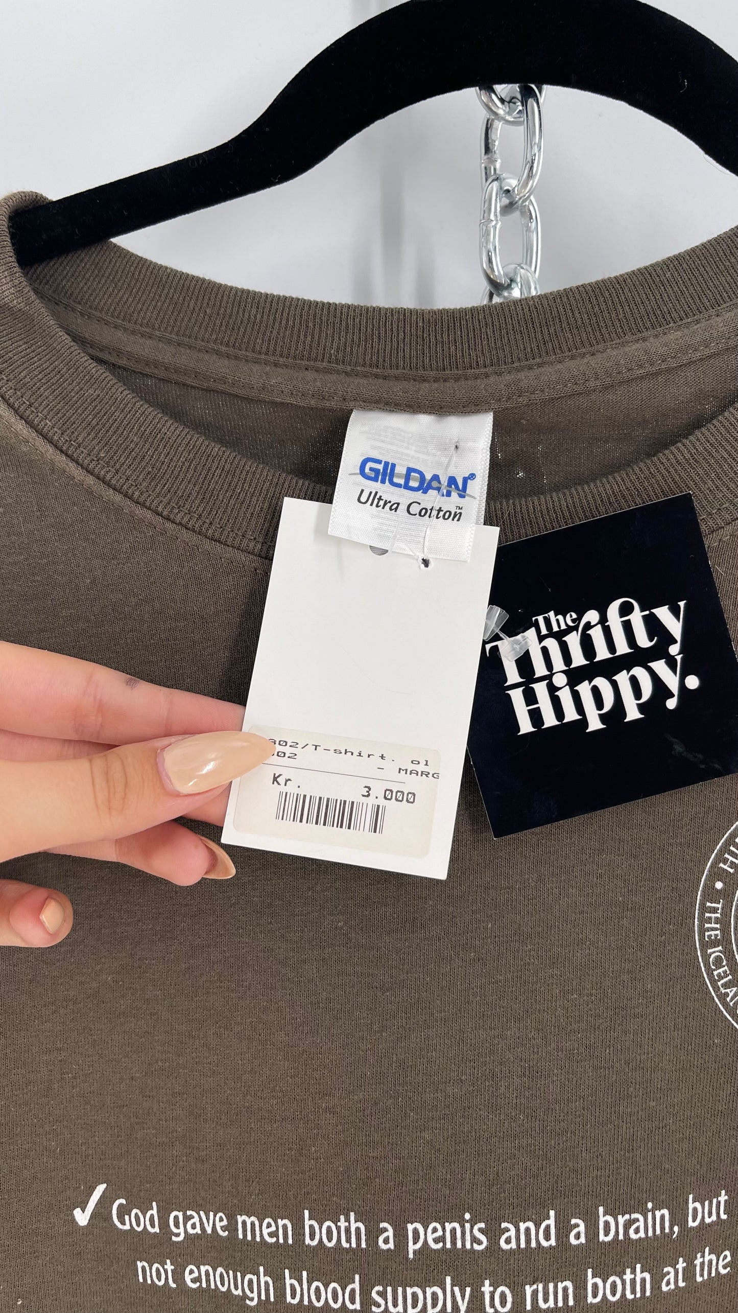 Vintage Icelandic Penis Museum T Shirt with Tags (Large)