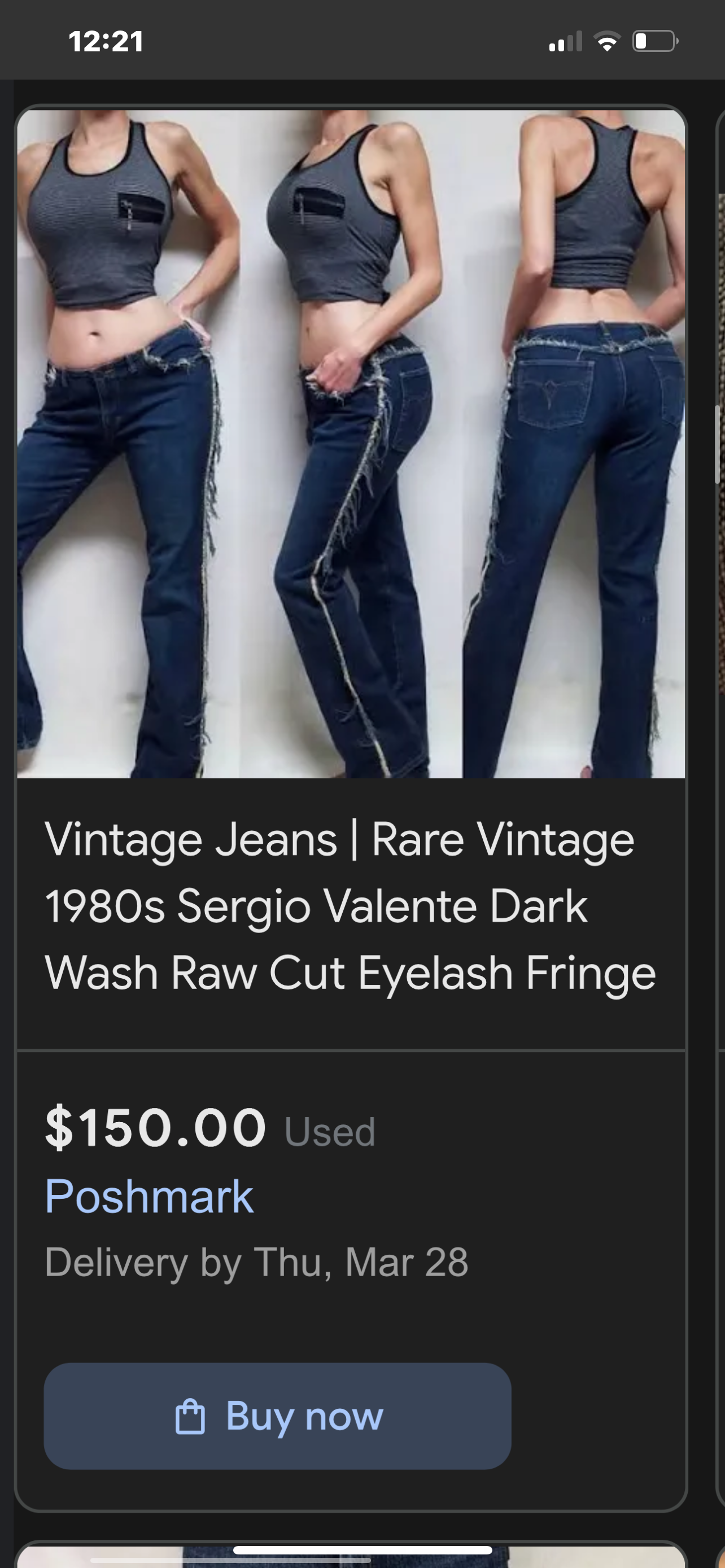 Vintage Sergio Valente Light Blue Ultra High Waisted Mom Jeans with Distressing (28)