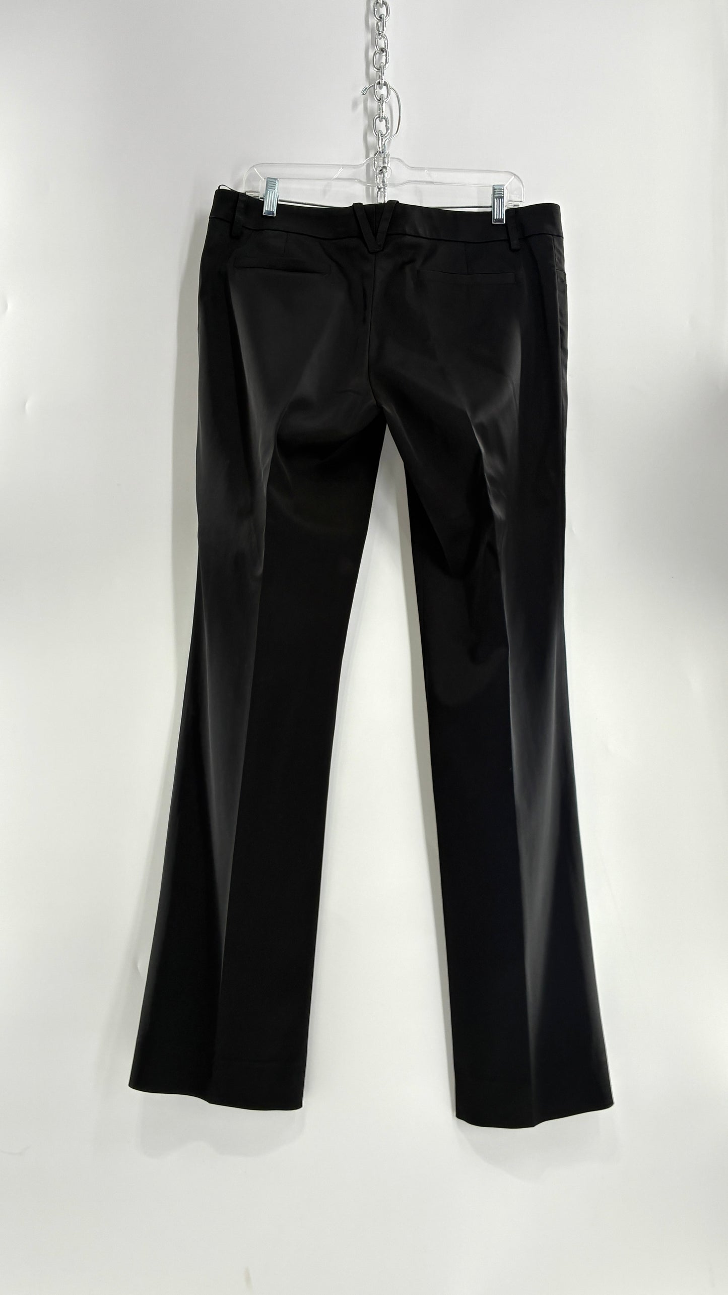 Vintage VERSACE Black Pleated Low Waisted Trouser (46/12)
