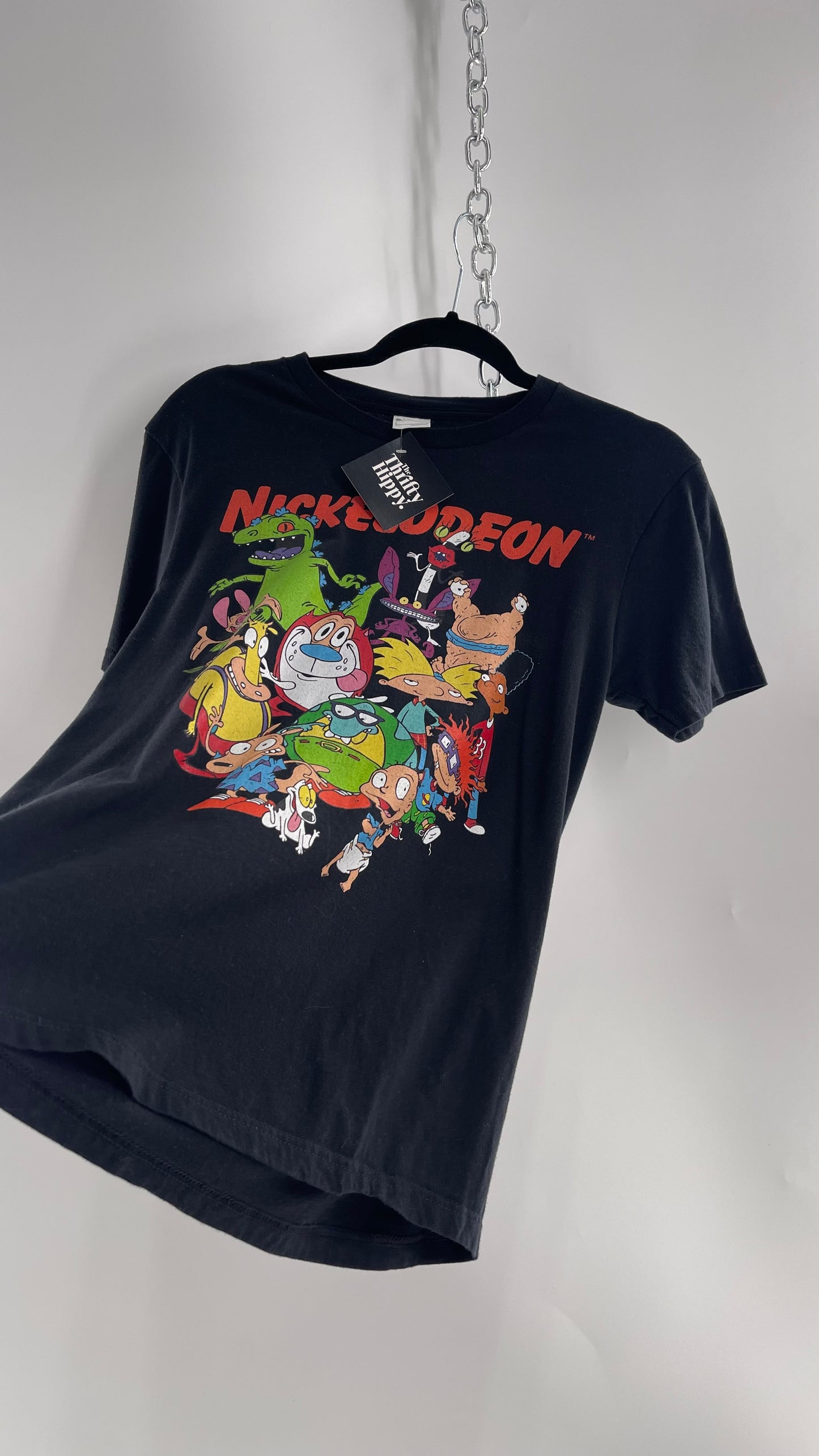 Vintage Old School Nickelodeon T Shirt (S)