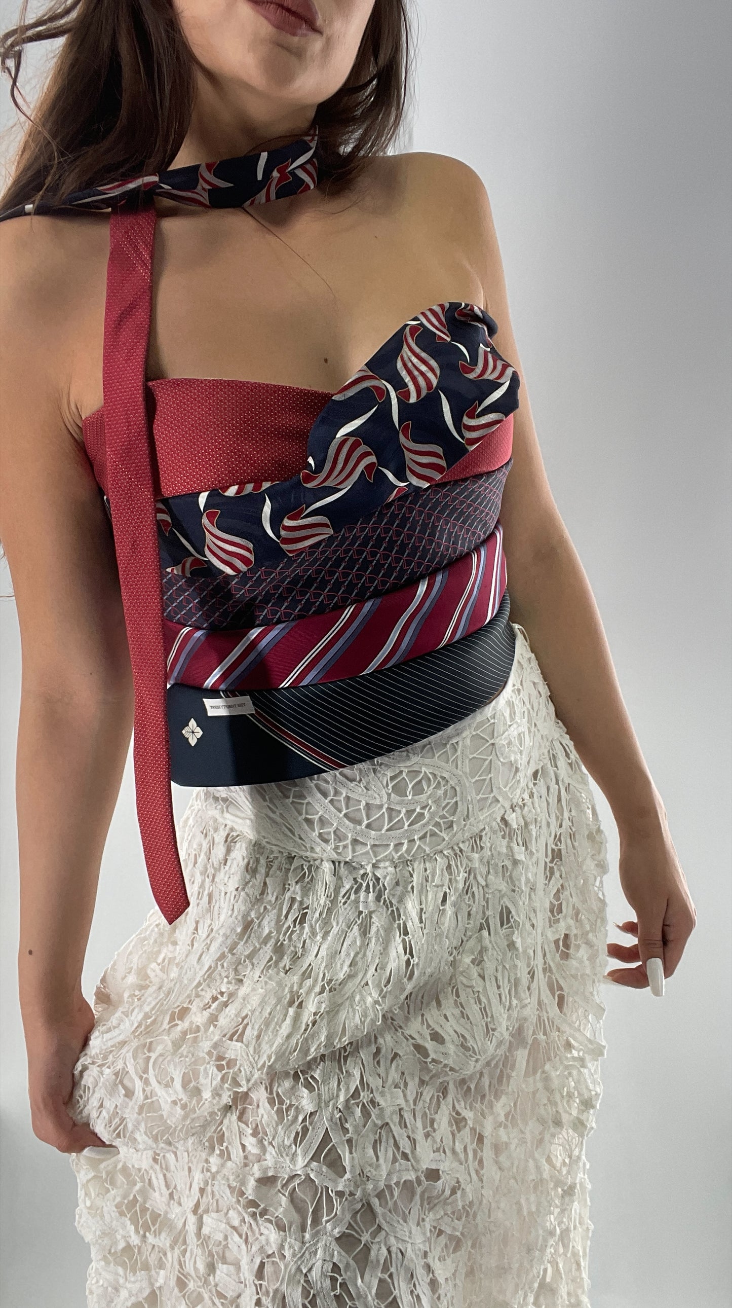 All Tied Up Fourth of July Top (One Size)