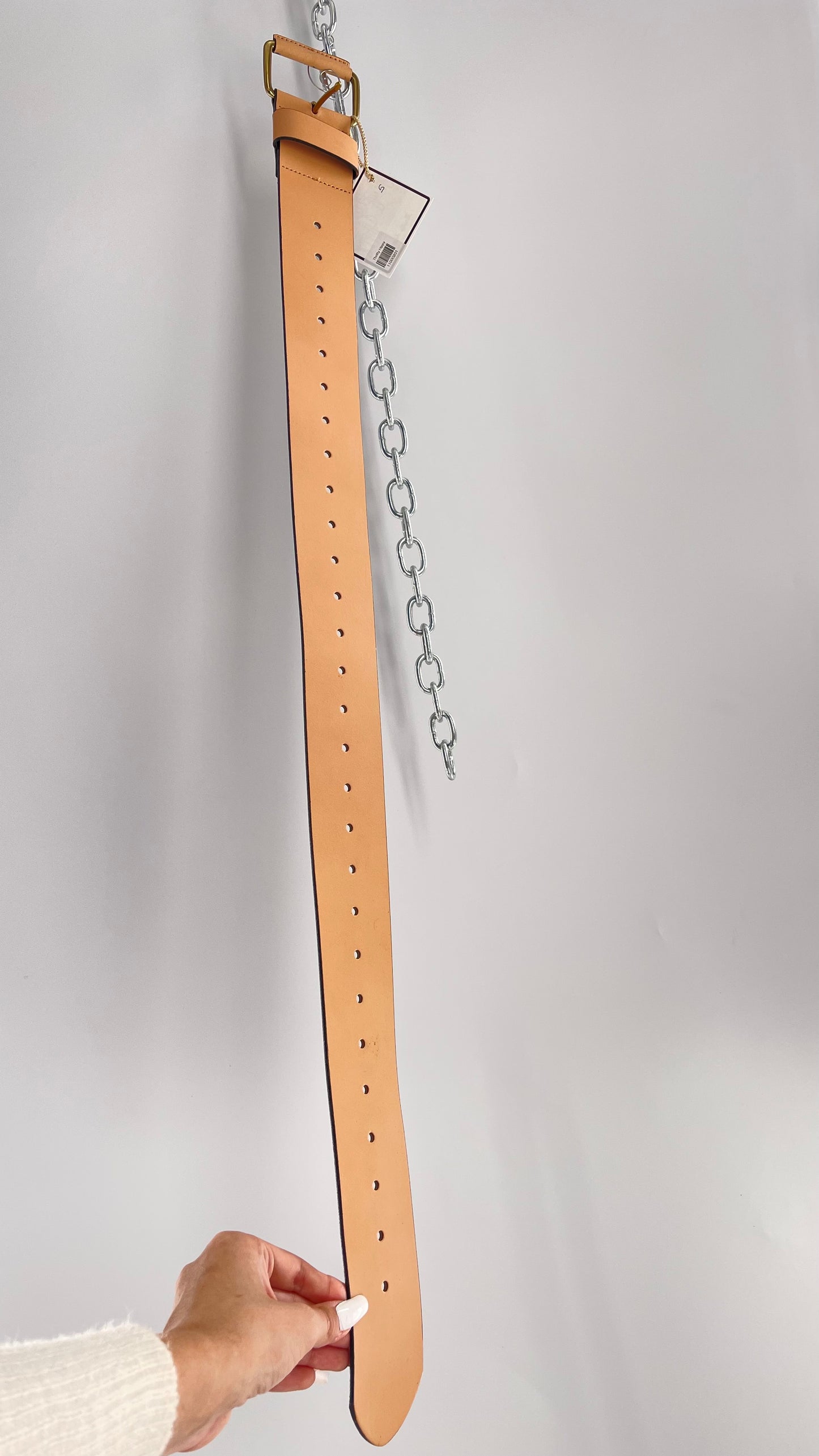 Banana Republic Italian Cow Leather Tan (S)
