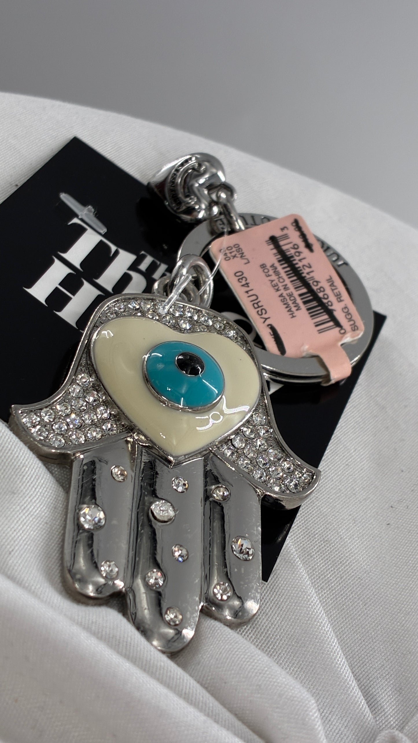 Deadstock Vintage Juicy Couture Evil Eye Keychain Charm