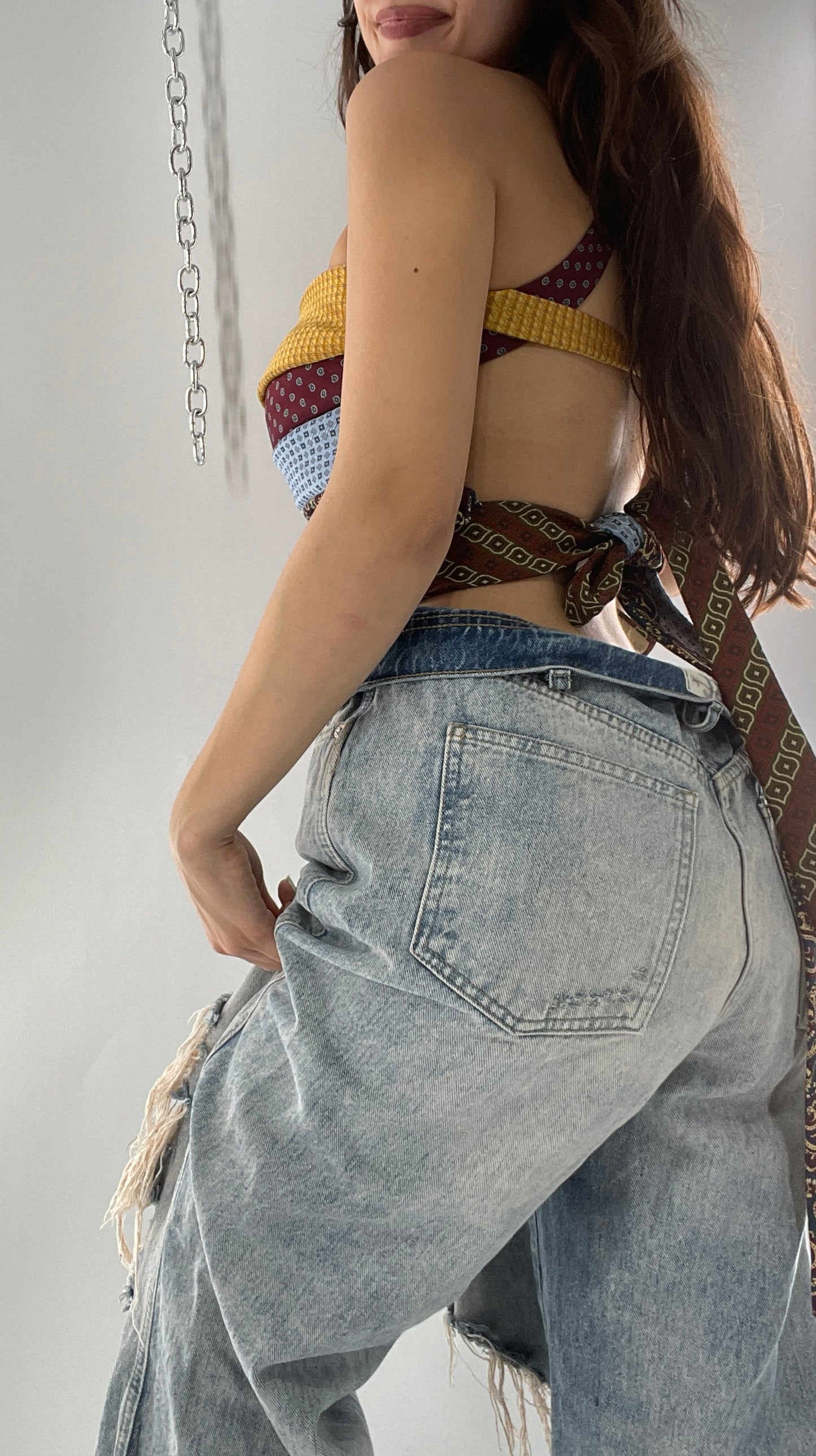 All Tied Up Custom Handmade Top (One Size)