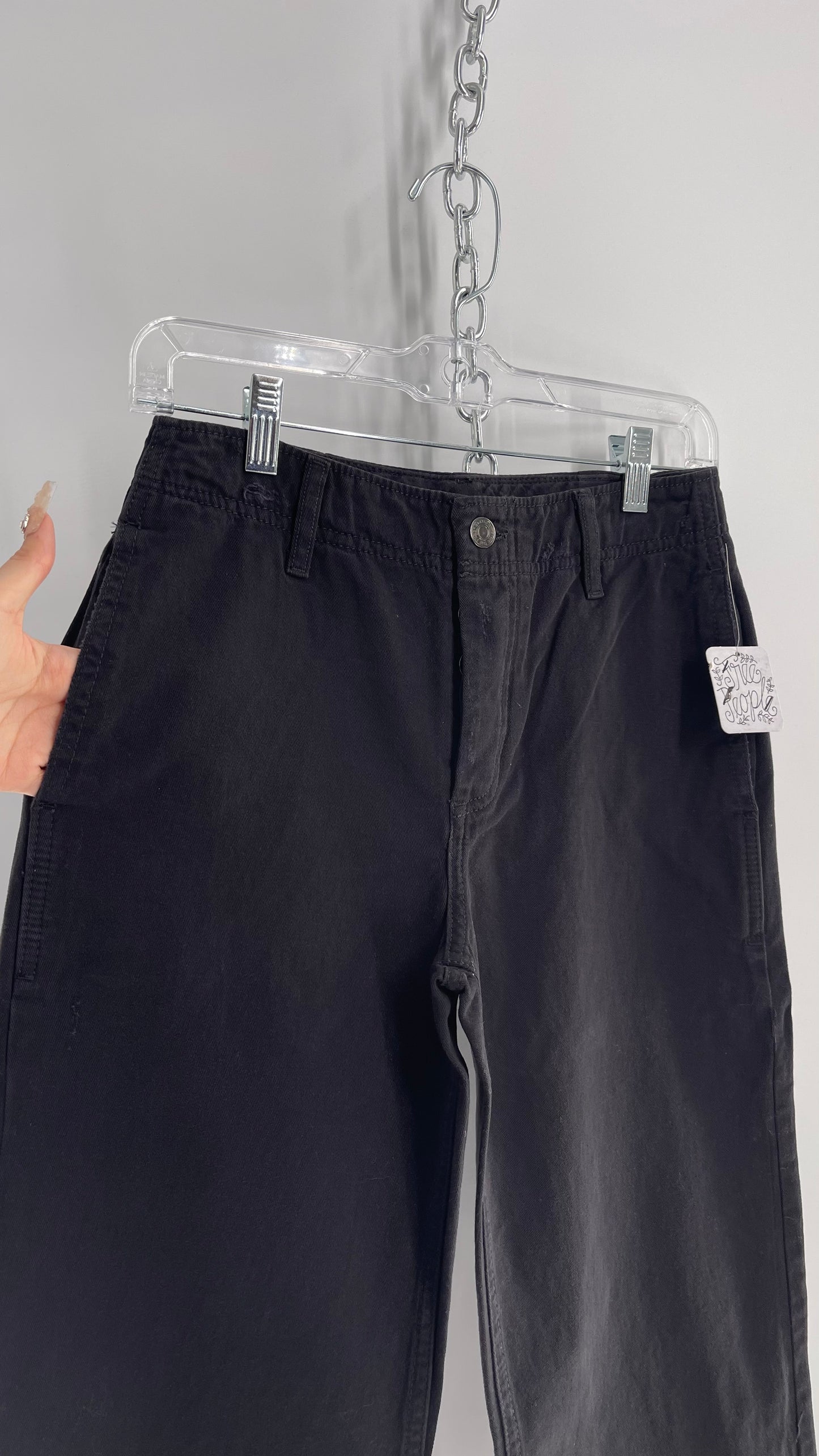 Free People Black Carpenter/Skater Pants with Tags Attached (24)